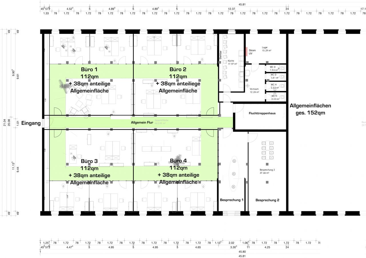 ***TOP EXKLUSIVES LOFT-BÜRO mit ca. 585m² in WIESBADEN/ OT***