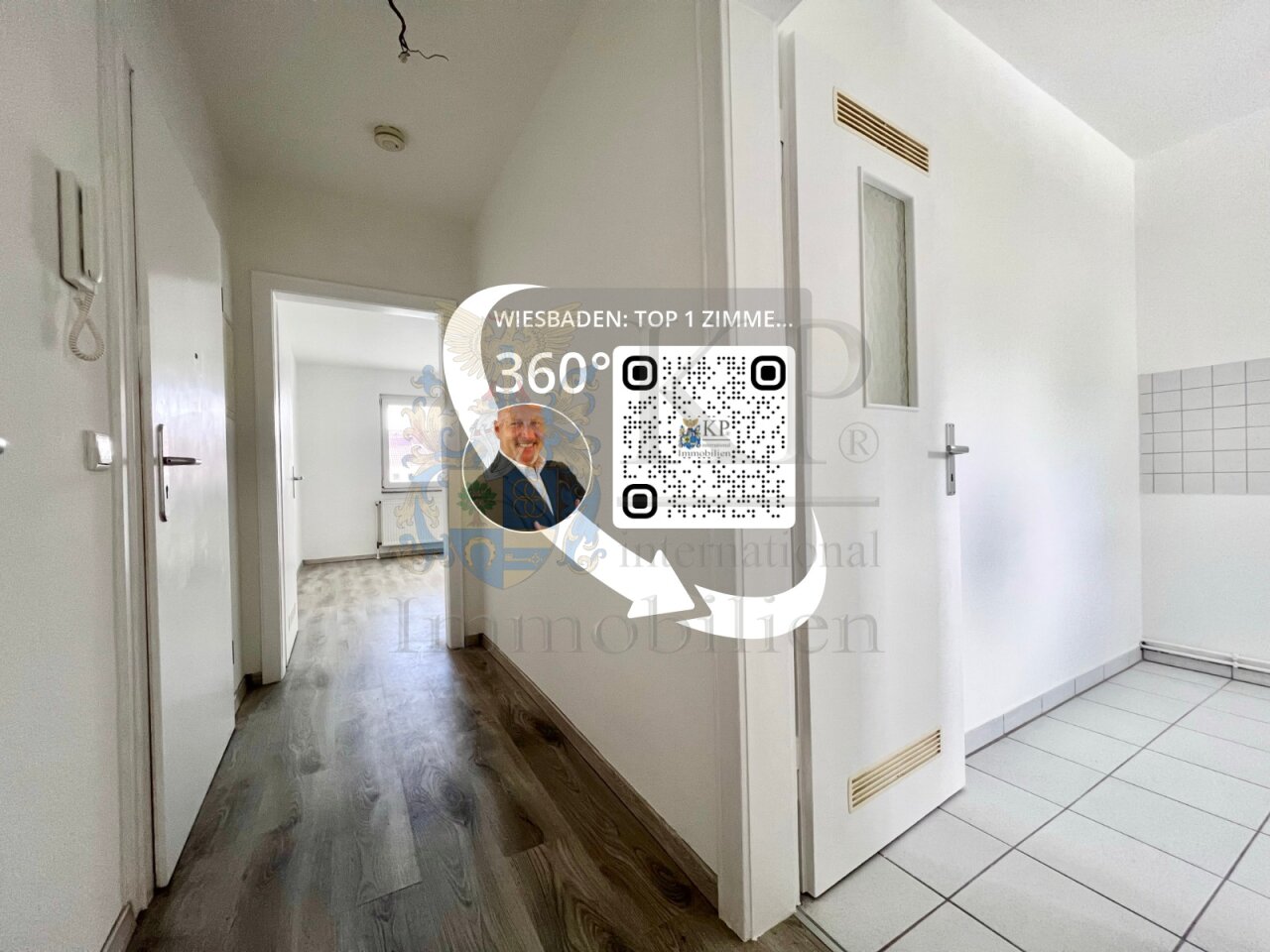 ** V E R M I E T E T ** WIESBADEN: TOLLES 1 ZI APPARTEMENT MIT STELLPLATZ UND EBK (12/23)