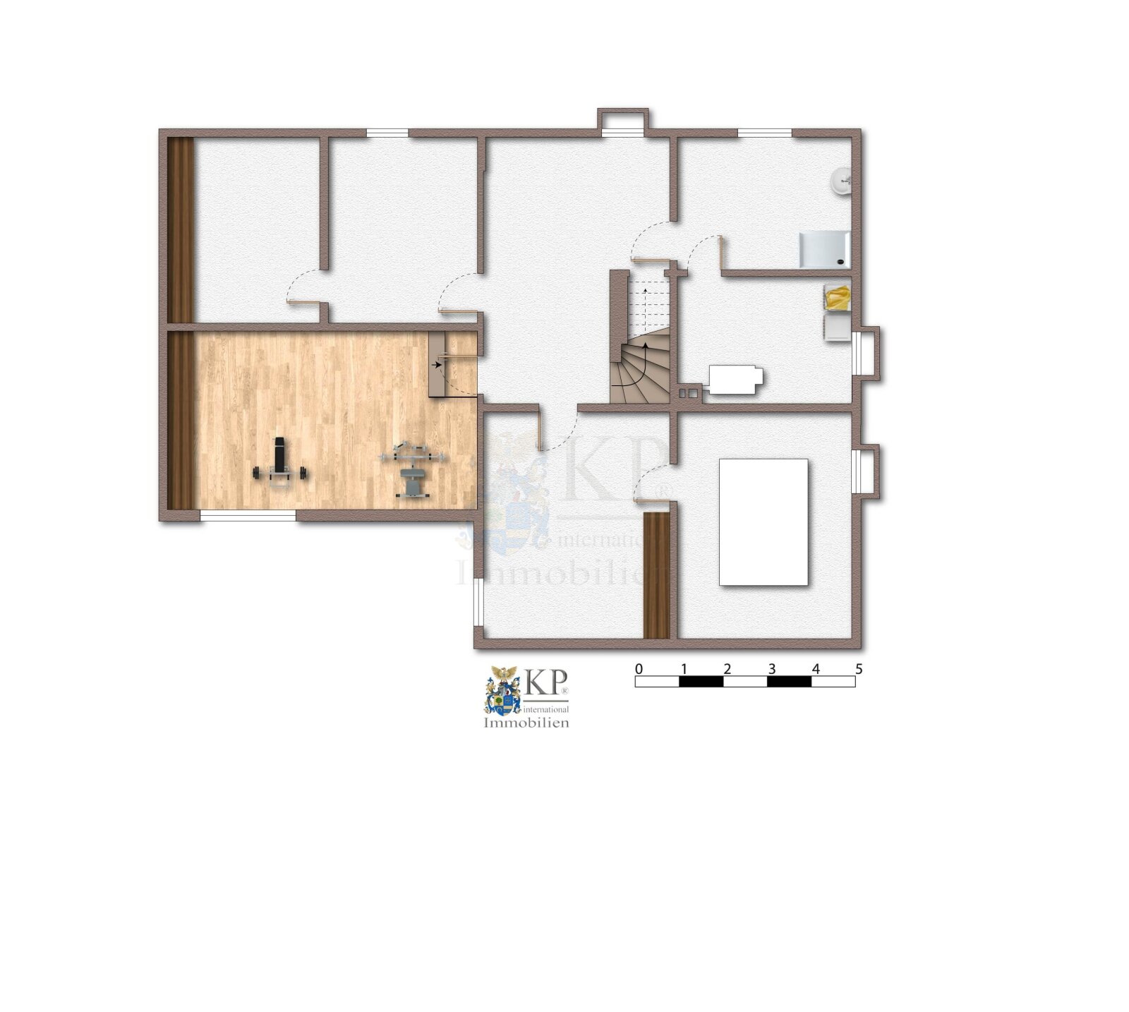 BAD SODEN: GROSSZUEGIGER BUNGALOW AUF GROSSEM EXKLUSIVEM GRUNDSTÜCK