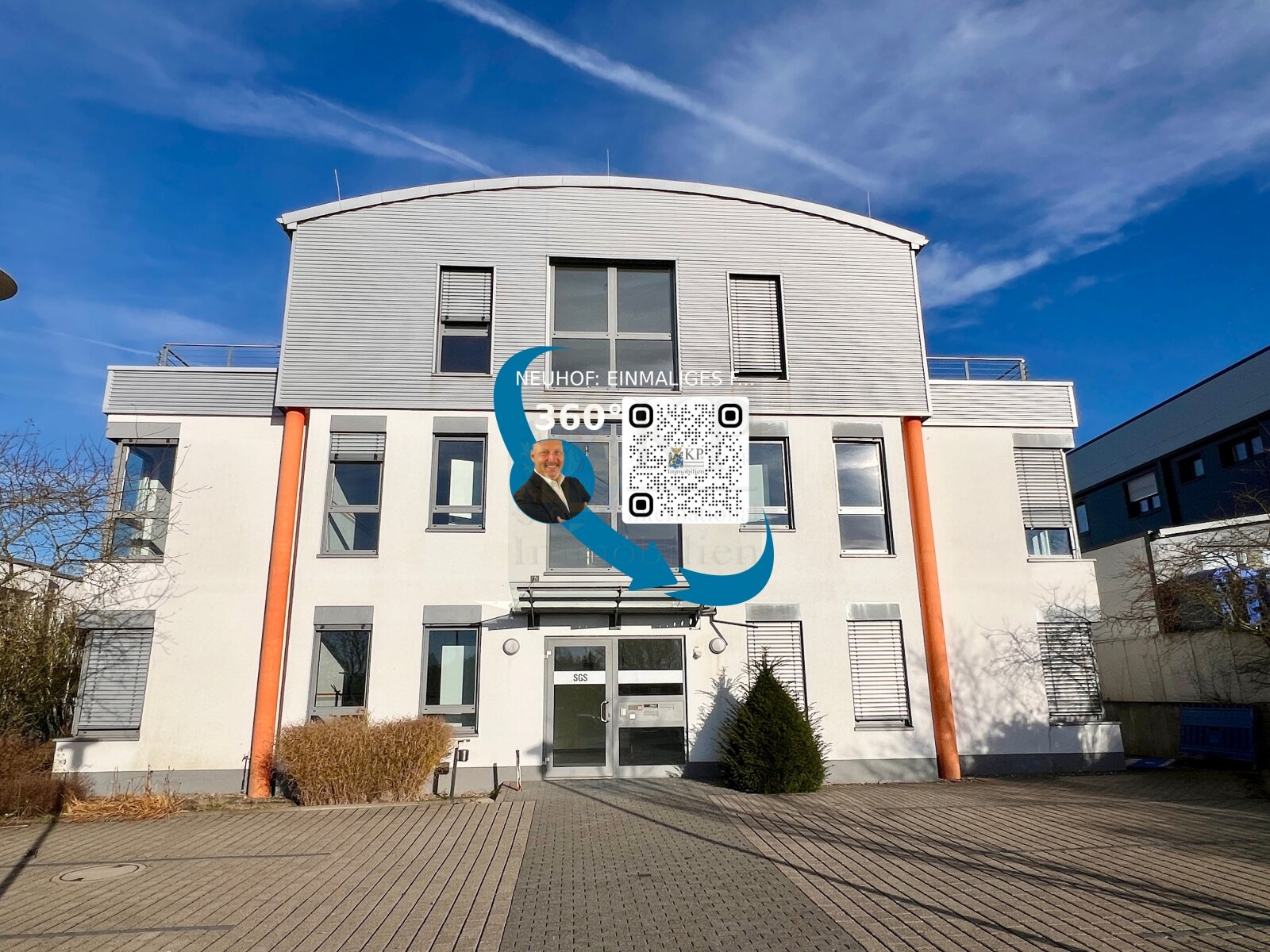 NEUHOF: EINMALIGES BÜROGEBÄUDE IN TOP ZUSTAND