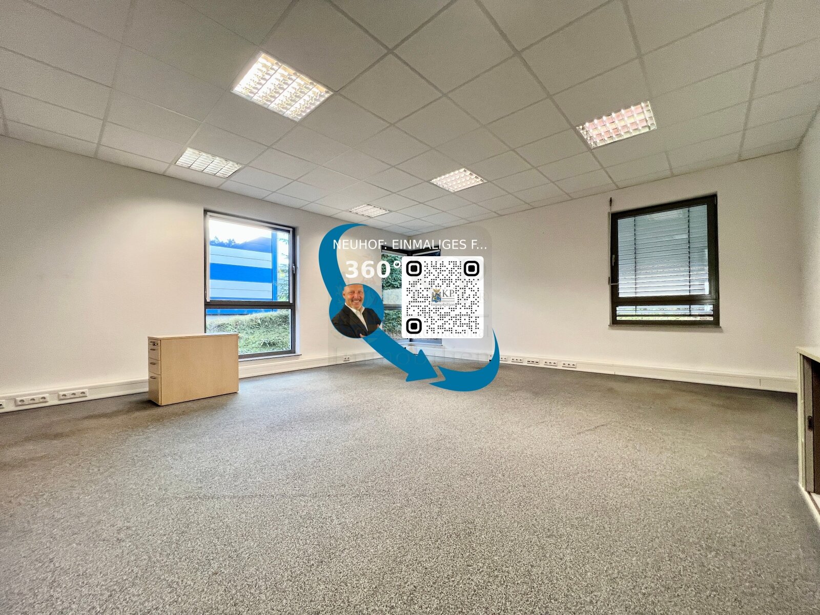 NEUHOF: EINMALIGES BÜROGEBÄUDE IN TOP ZUSTAND