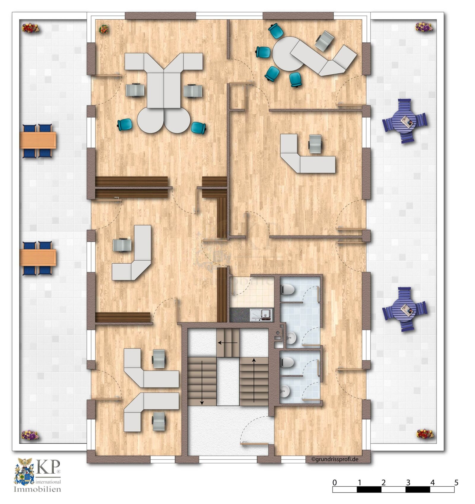 NEUHOF: EINMALIGES BÜROGEBÄUDE IN TOP ZUSTAND