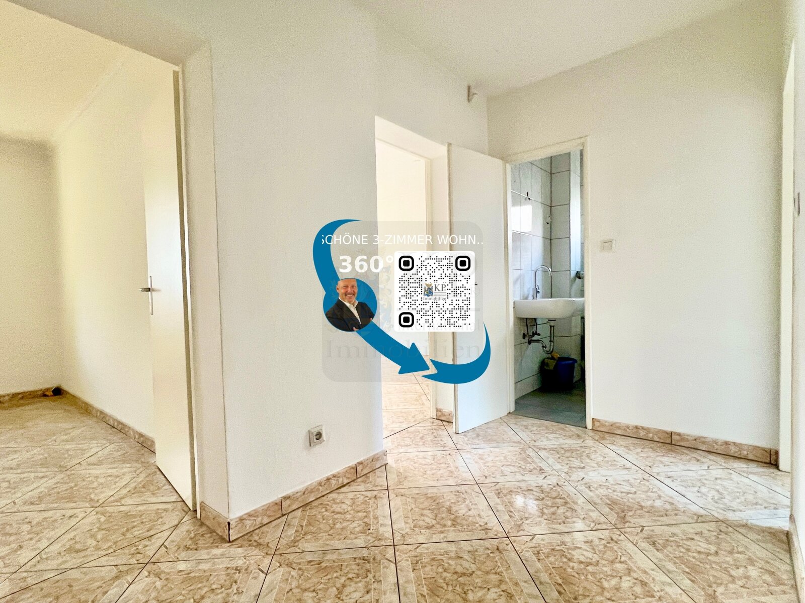 ** VERKAUFT ** TOP ANGEBOT IN SCHWANHEIM: GERÄUMIGE 3 ZIMMER WOHNUNG IM HOCHPARTERRE