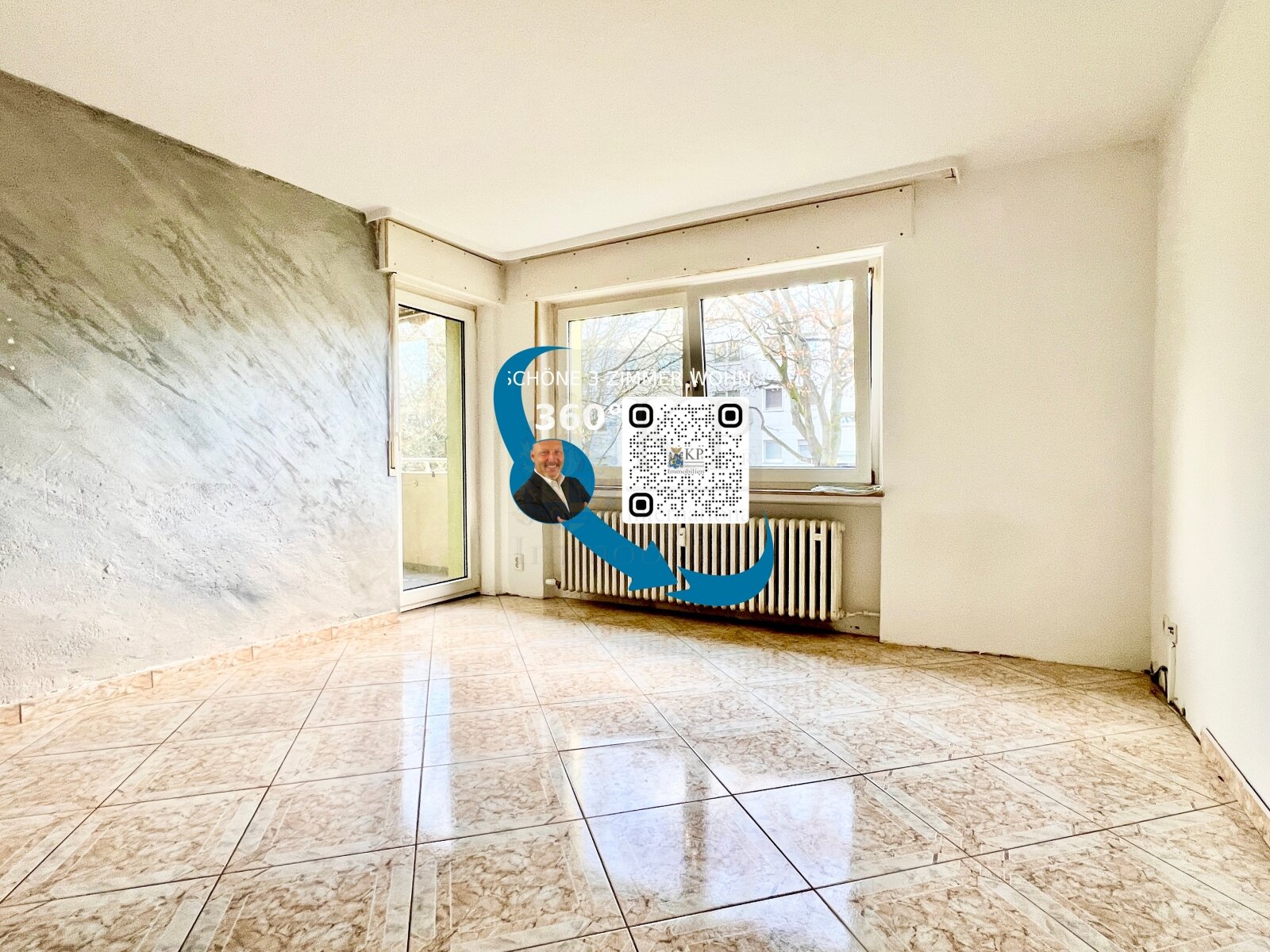 ** VERKAUFT ** TOP ANGEBOT IN SCHWANHEIM: GERÄUMIGE 3 ZIMMER WOHNUNG IM HOCHPARTERRE