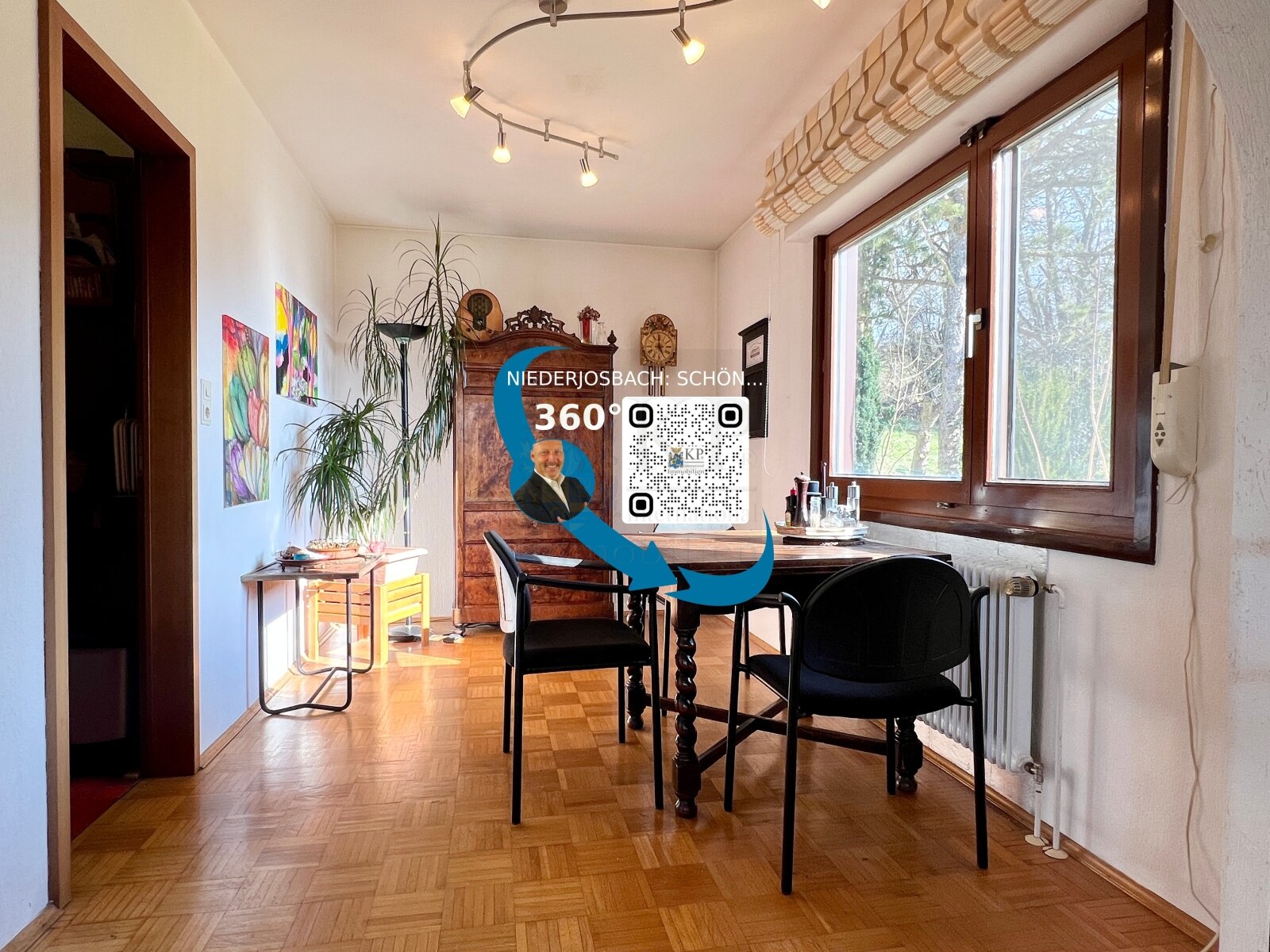 NIEDERJOSBACH: GROSSZUEGIGES EFH MIT GROSSEM GRUNDSTÜCK, MÖGLICHER ELW UND 2 GARAGEN