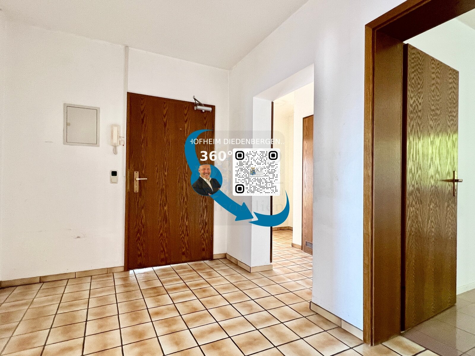 HOFHEIM DIEDENBERGEN: SCHÖNE WOHNEINHEIT IM HOCHPARTERRE MIT 2 BALKONEN