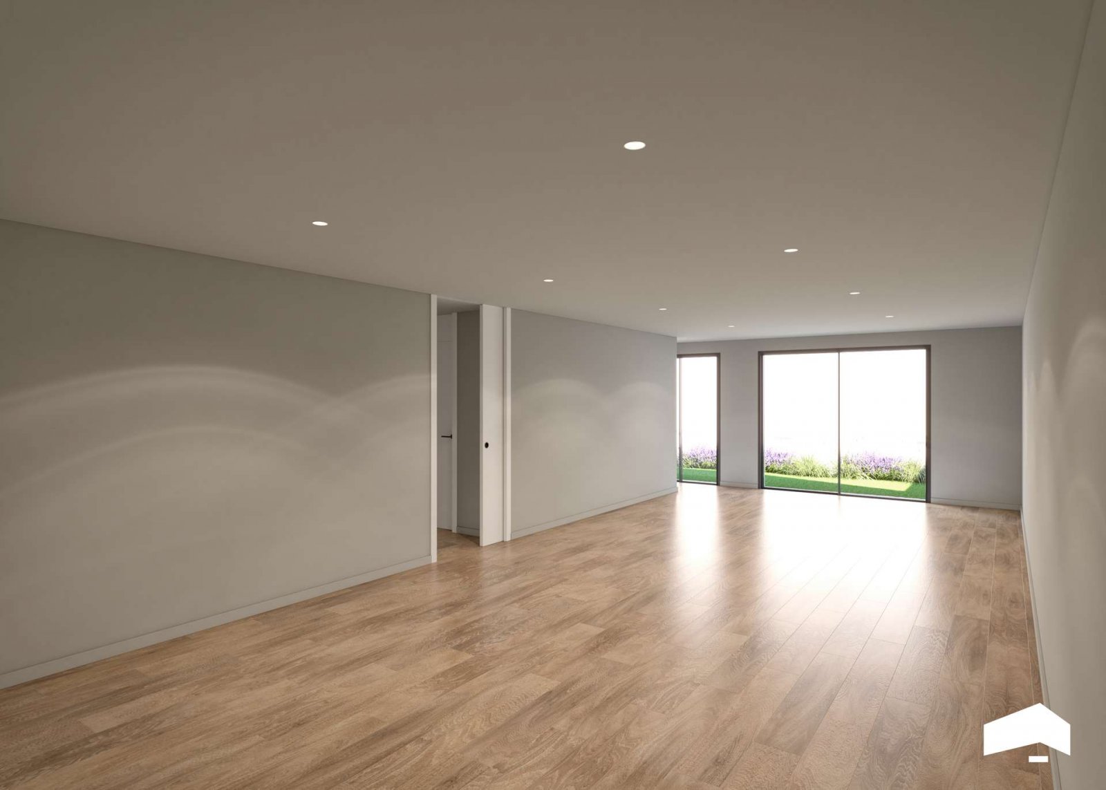 Schöne ebenerdige Villa mit großem Keller