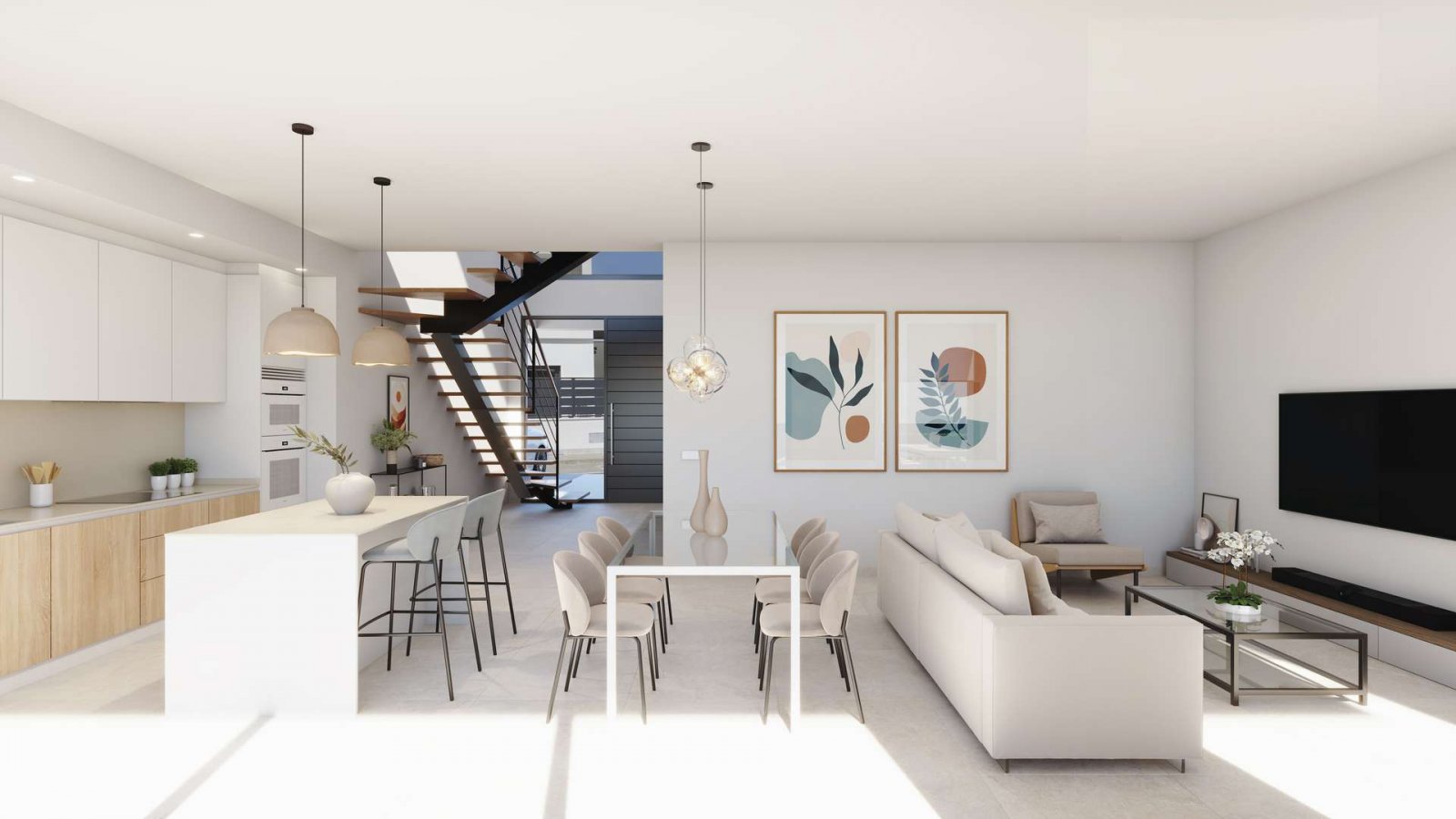 Großartige Villa in erster Golflinie, 3 Minuten vom Strand entfernt