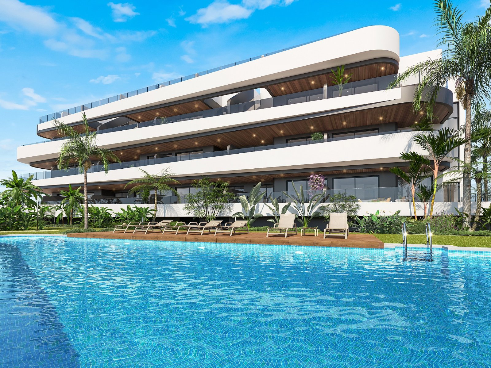 Komfortables Apartment mit Pool und Parkplatz