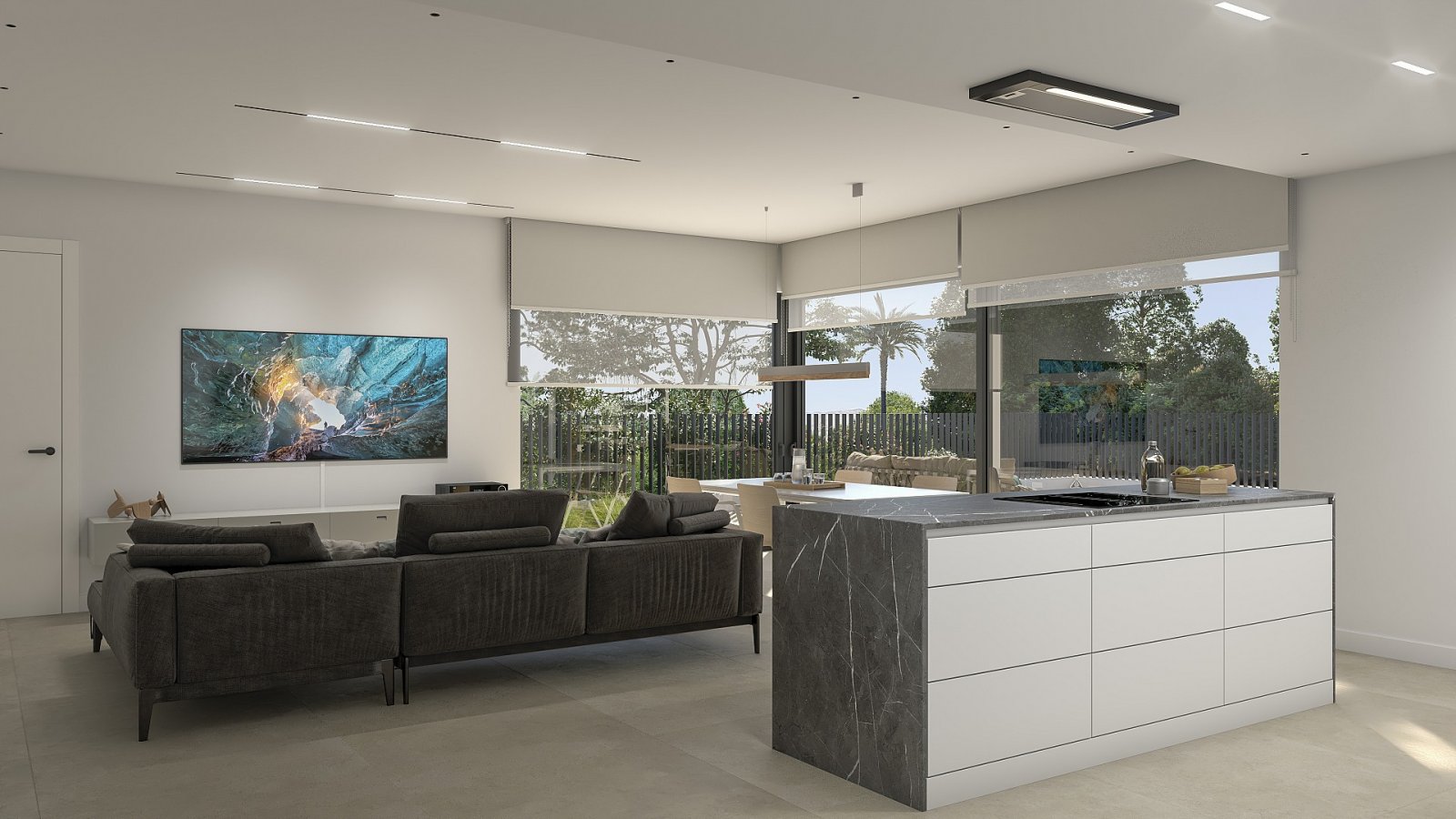 Hochwertige Villa mit Privatpool, Garage und 4 Schlafzimmern