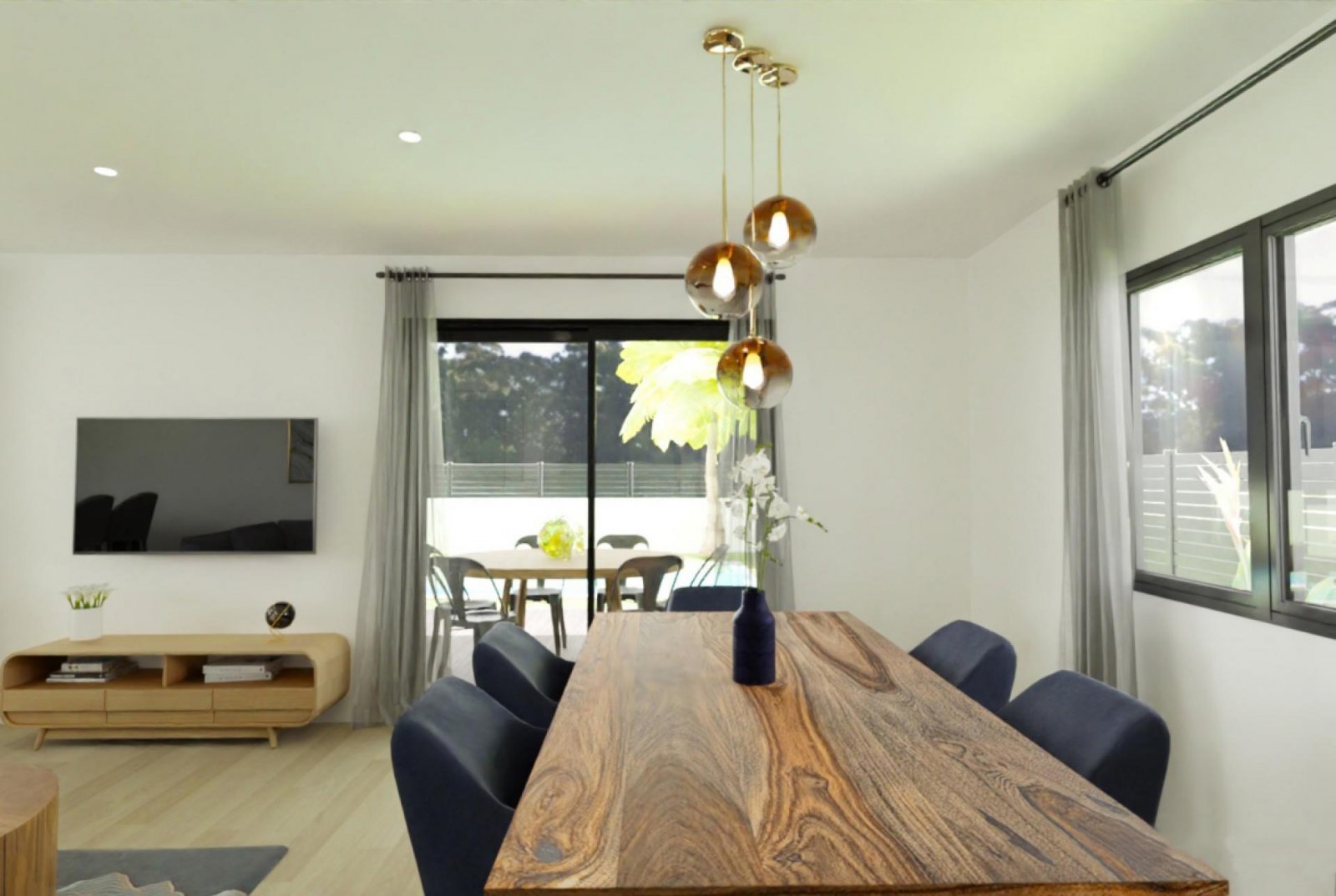 Moderne Villa mit 3 Schlafzimmern, 2 Bädern und optionalem Swimmingpool