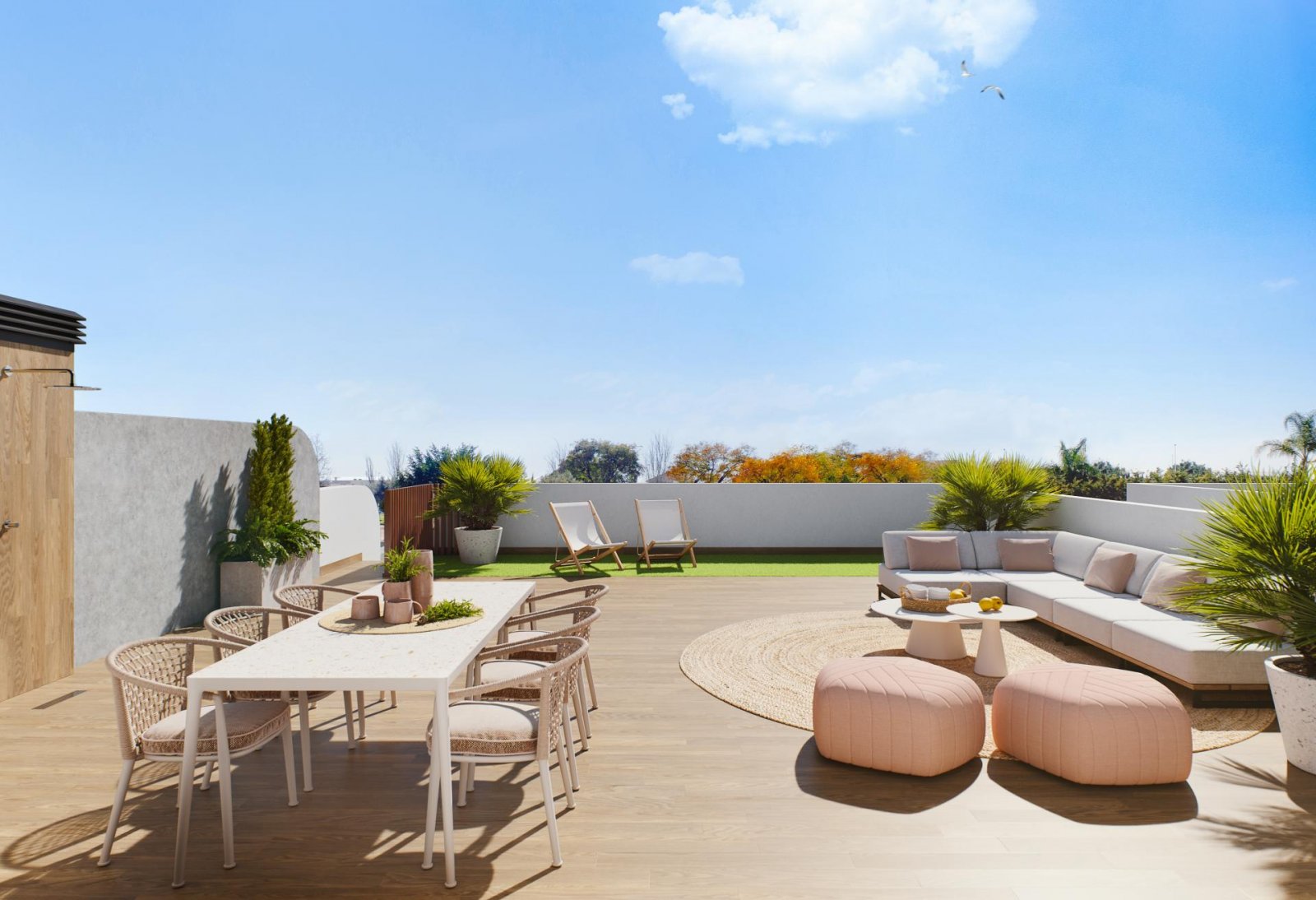 Residencial Benoa Thai: 2-Zimmer-Apartment mit Garten & Gemeinschaftspool