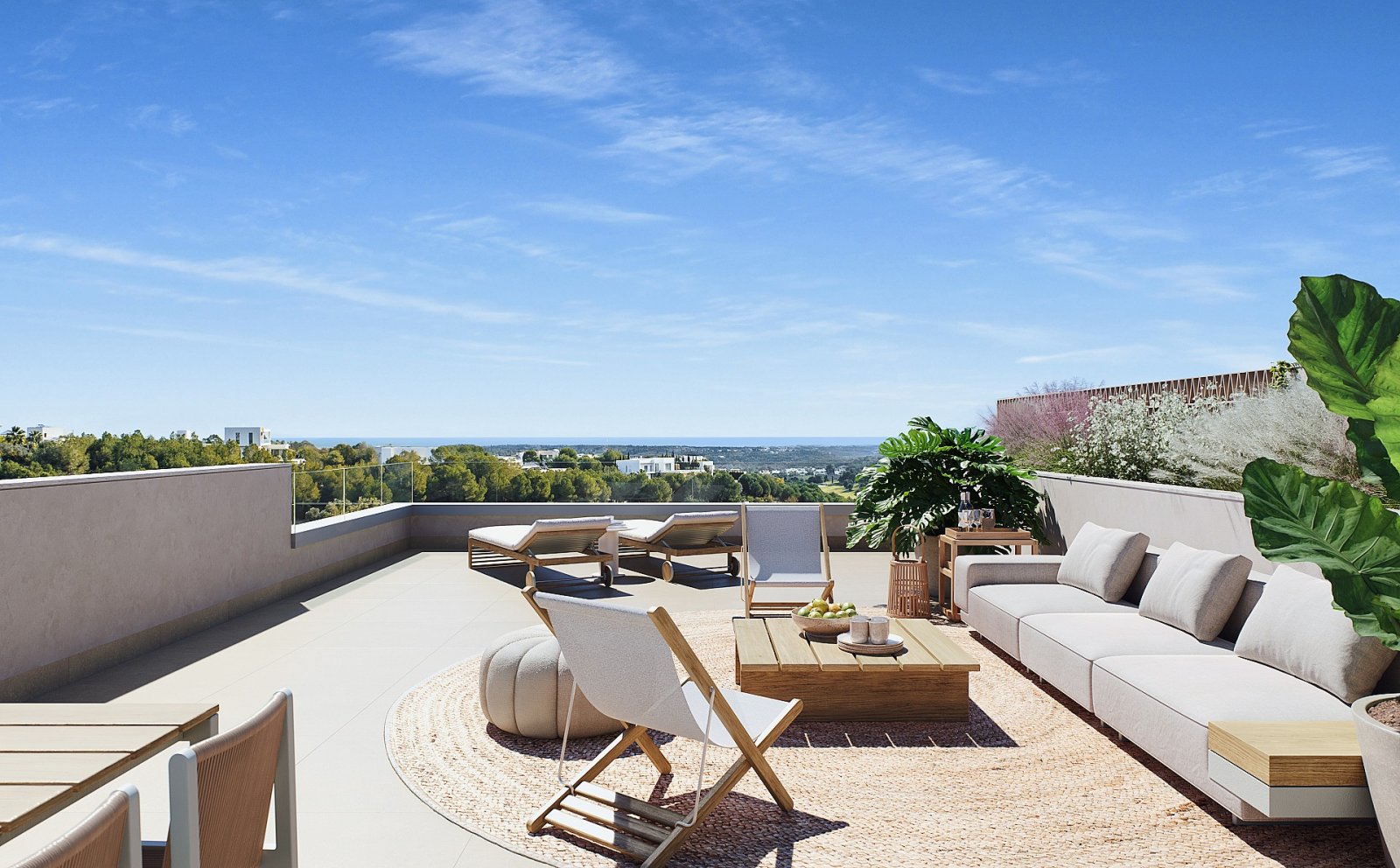 Exklusives Solarium-Apartment mit Pool & Tiefgarage