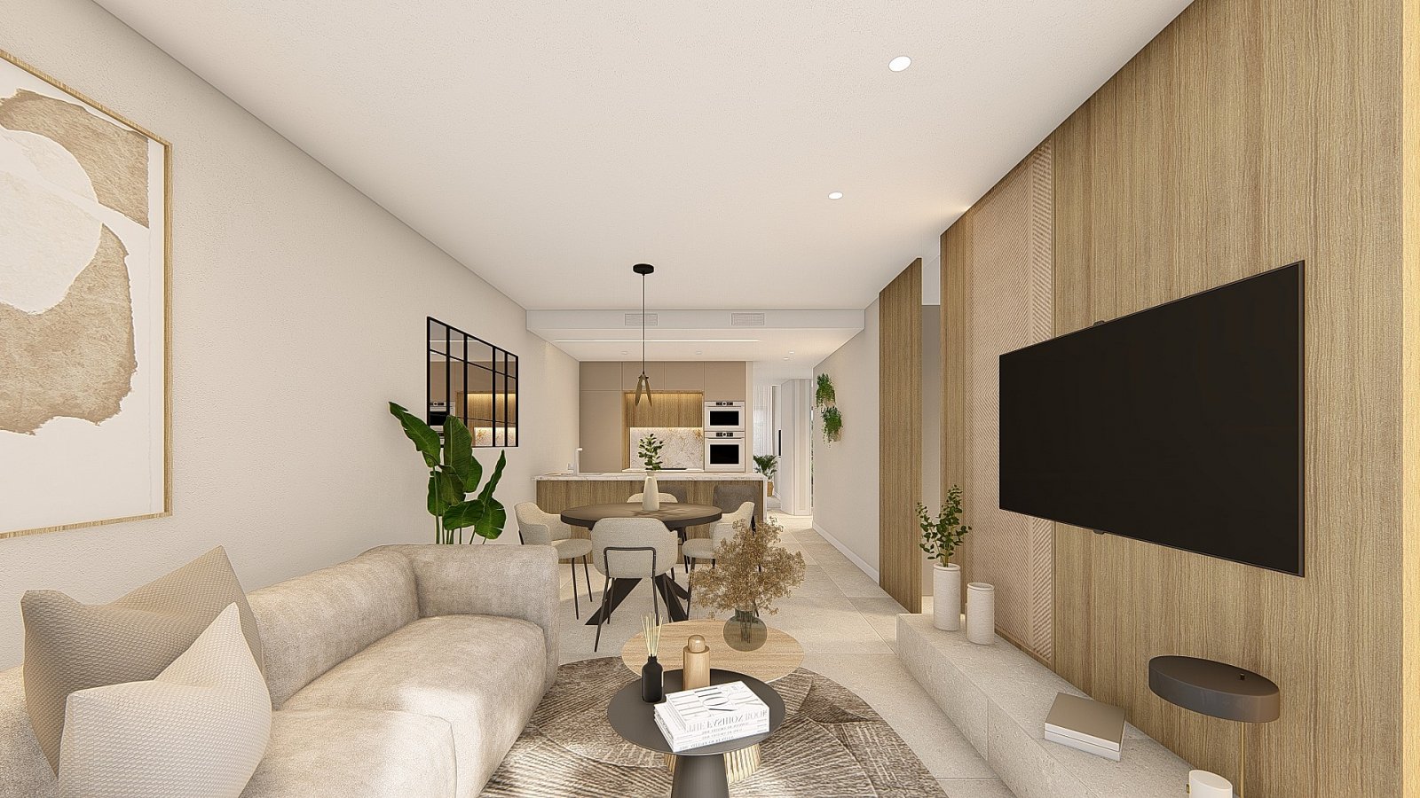 Sonniges Apartment mit Solarium und Poolzugang