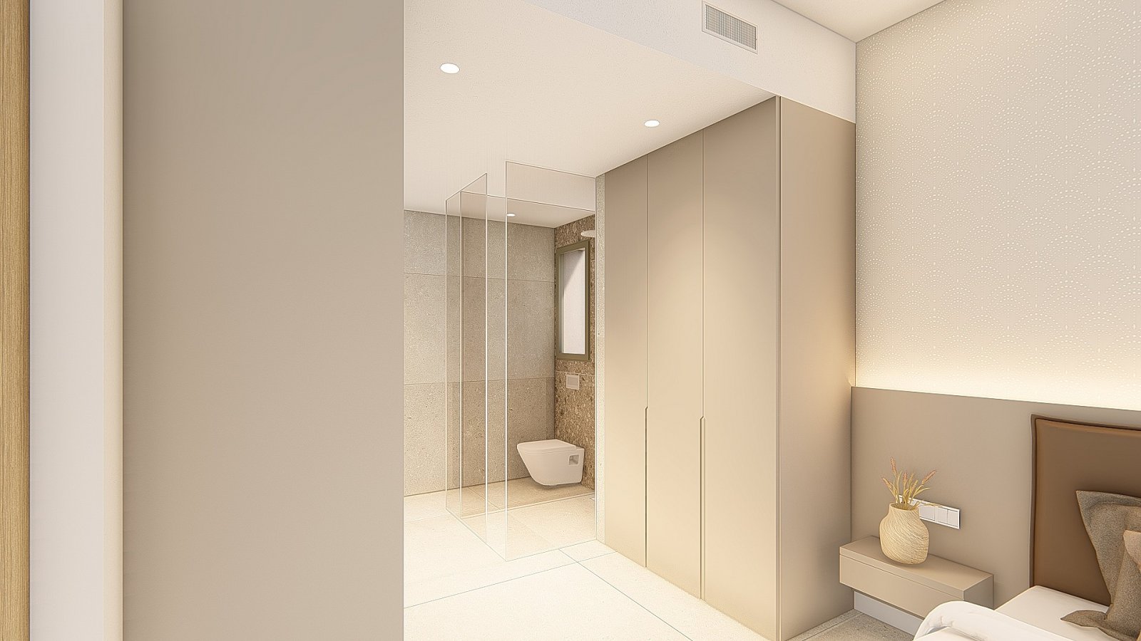 Sonniges Apartment mit Solarium und Poolzugang