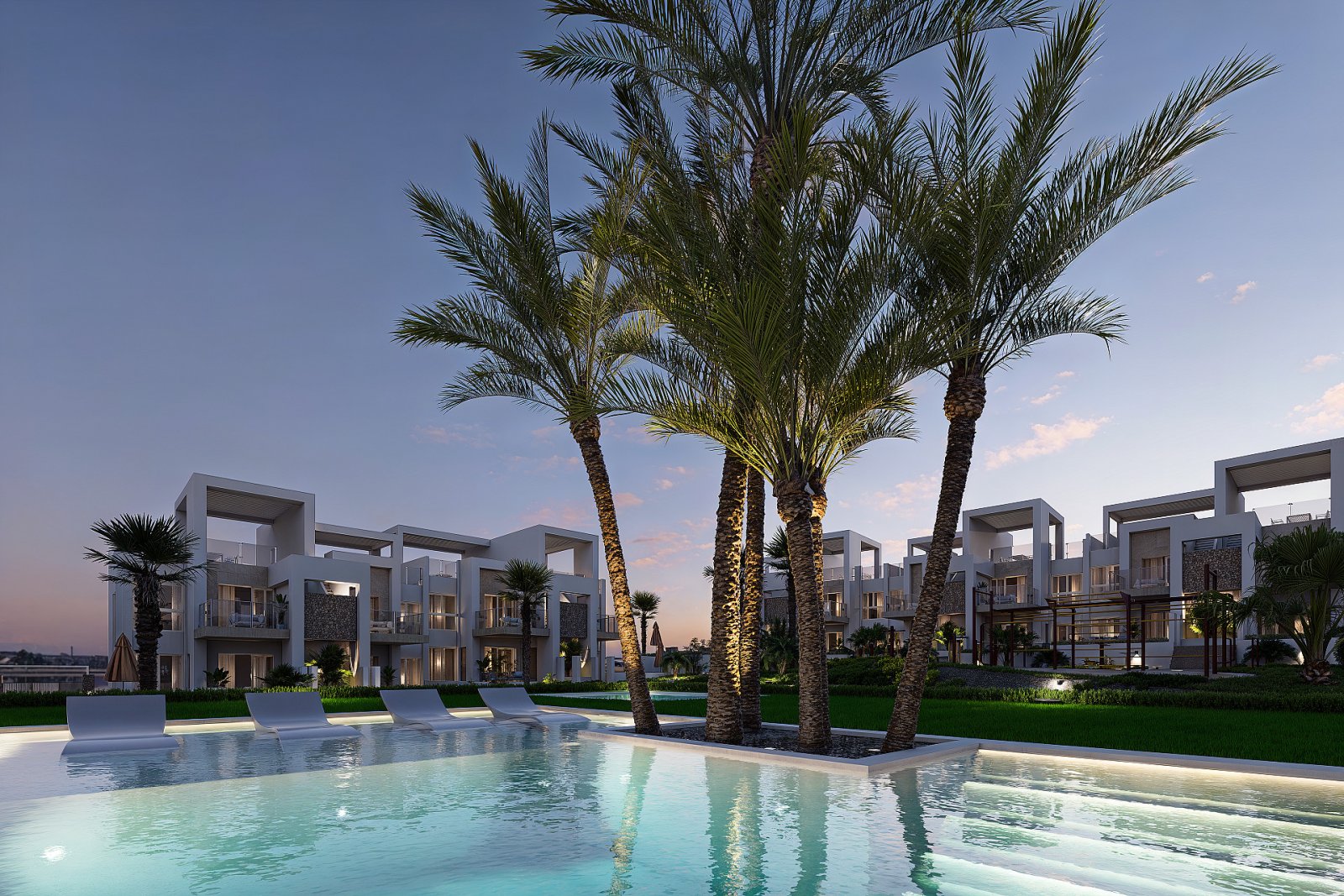 Sonniges Apartment mit Solarium und Poolzugang