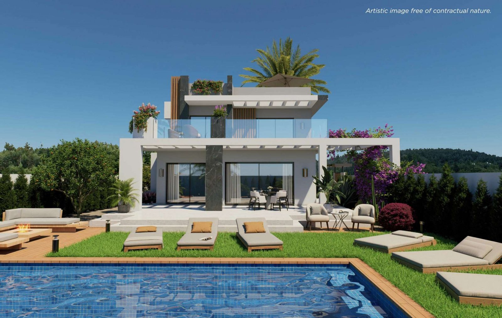 Ciudad Quesada: Moderne Villa mit außergewöhnlichem Design 