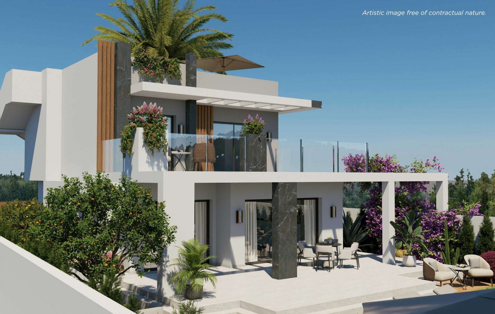 Moderne Villa mit außergewöhnlichem Design