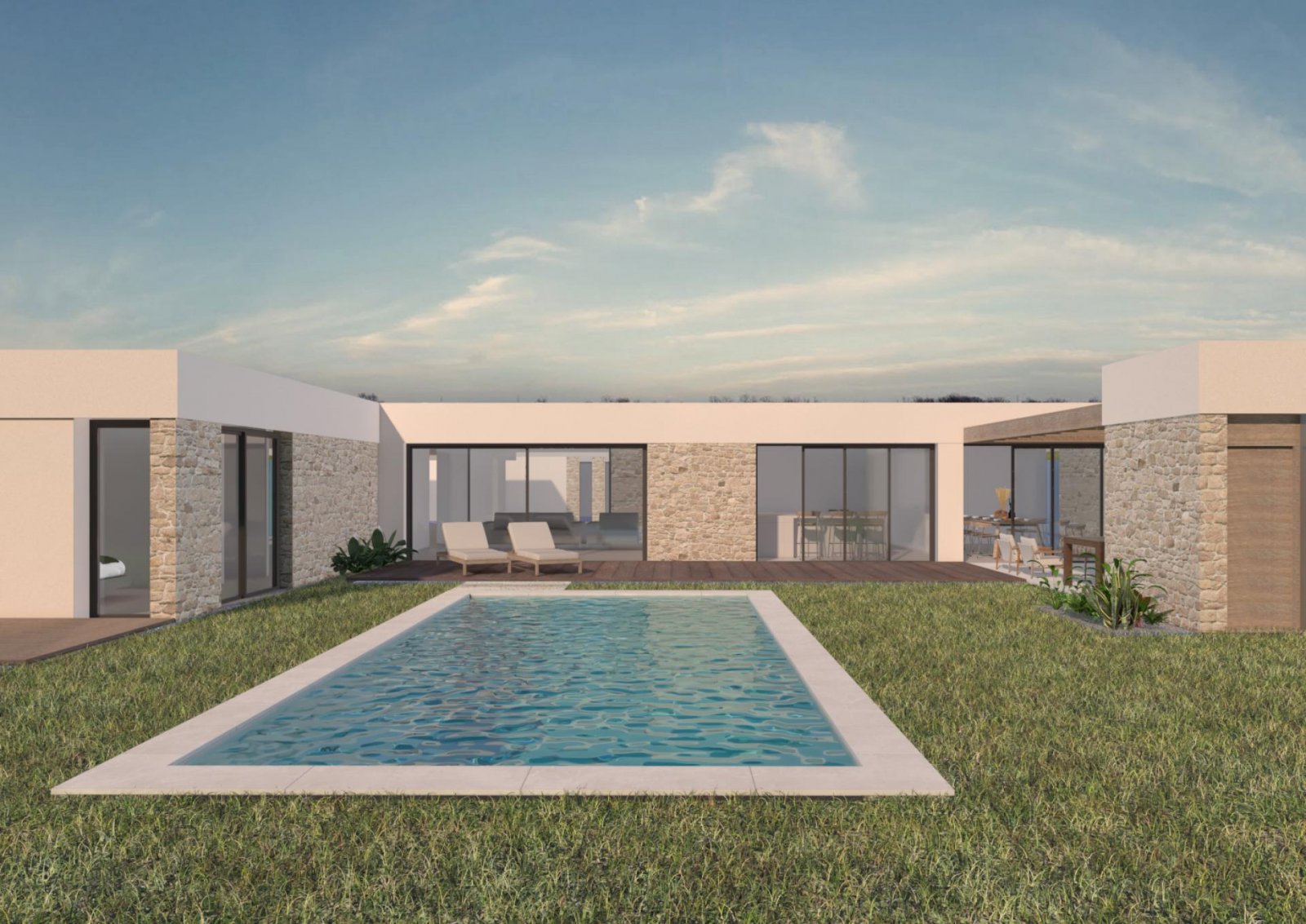 Mediterraner Luxus: Villa mit Pool