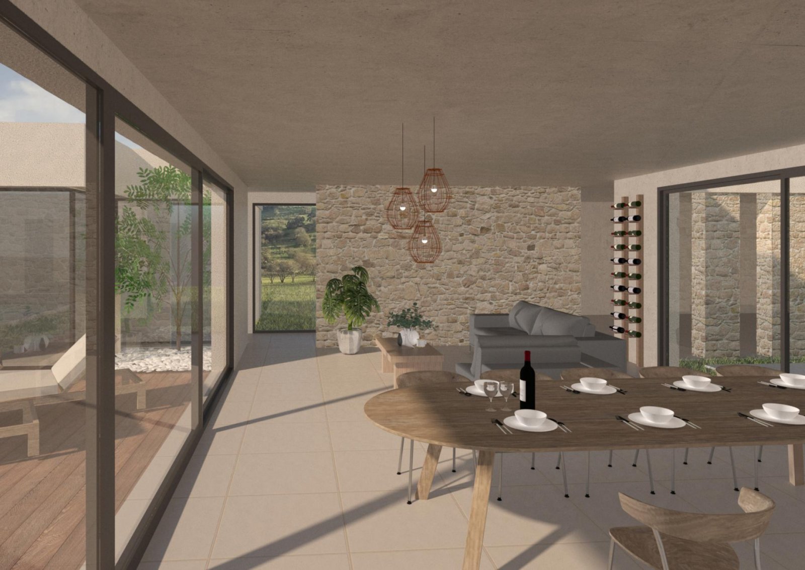 Mediterraner Luxus: Villa mit Pool