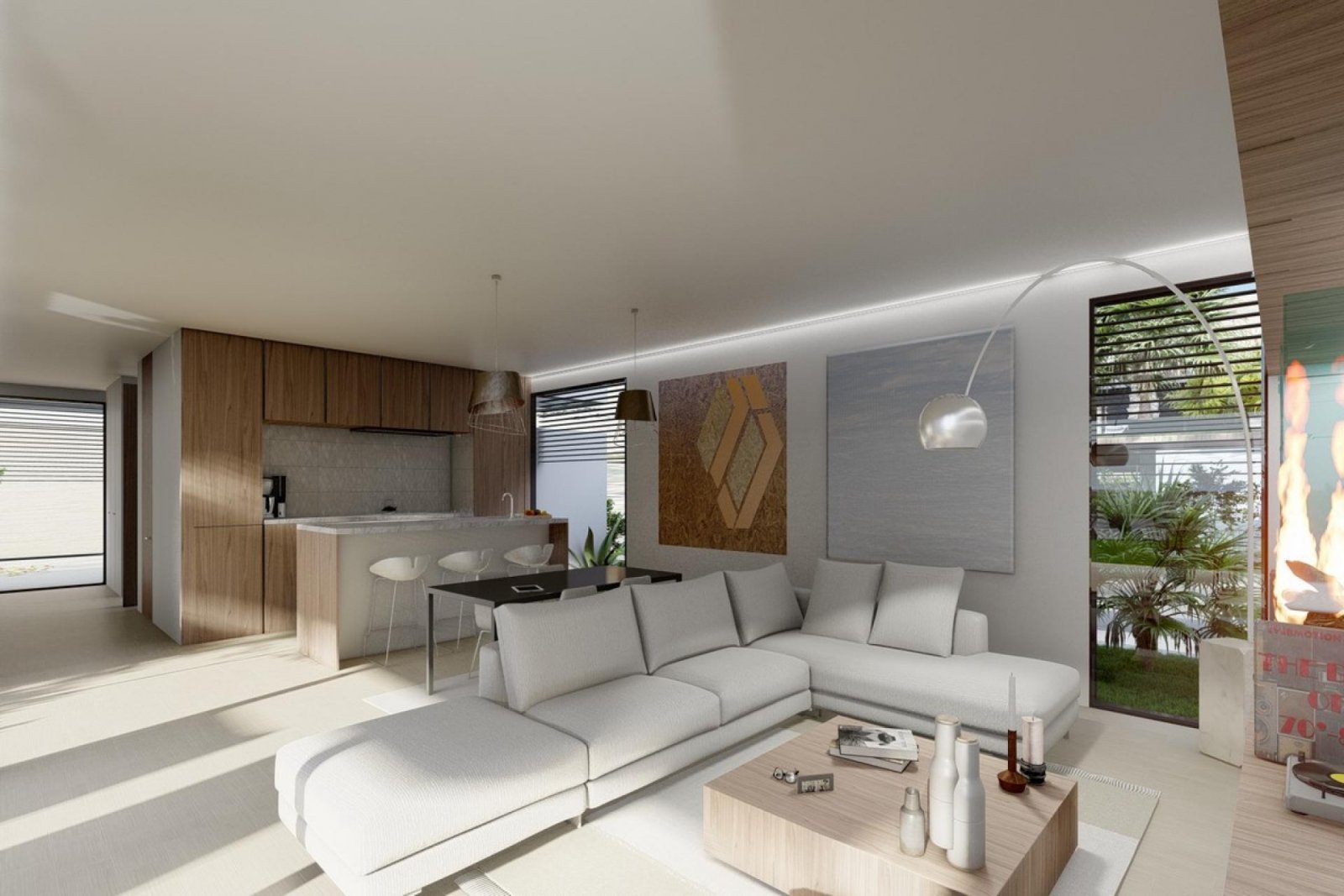 Elegante Designvilla mit Privatpool und Grünblick