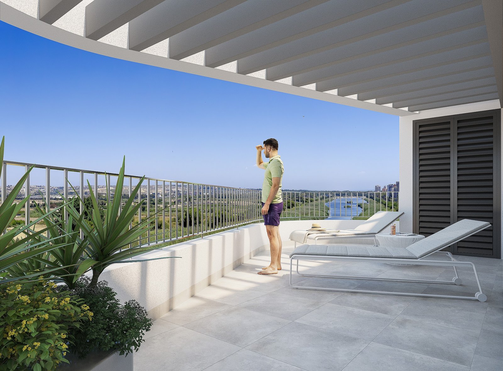 Terrassen-Apartments für entspanntes Leben