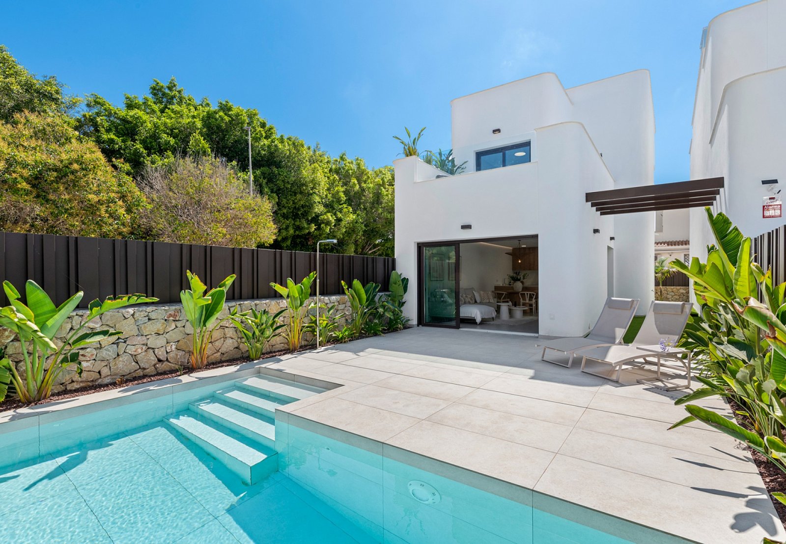 Stilvolle Villen mit Pool