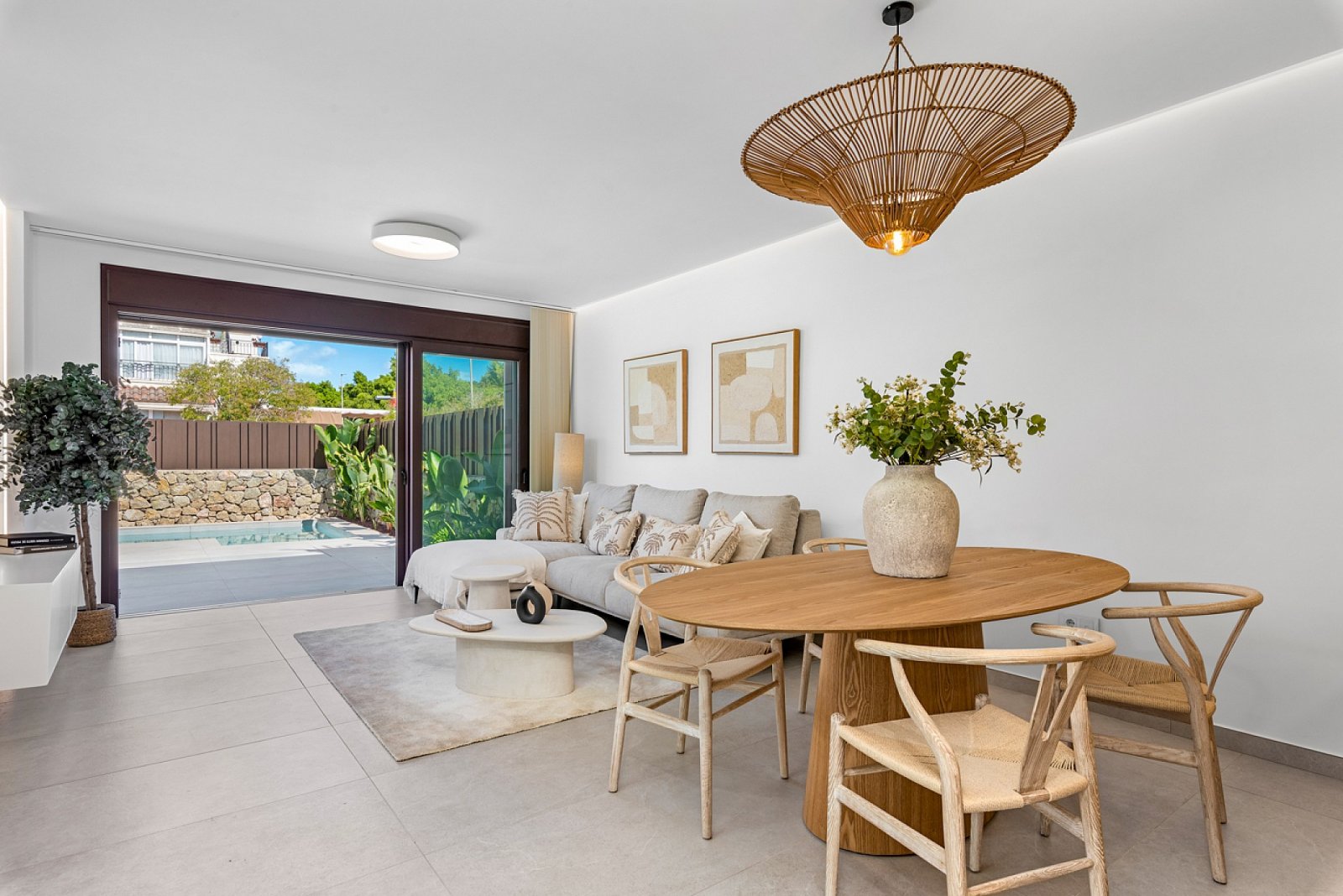 Stilvolle Villen mit Pool