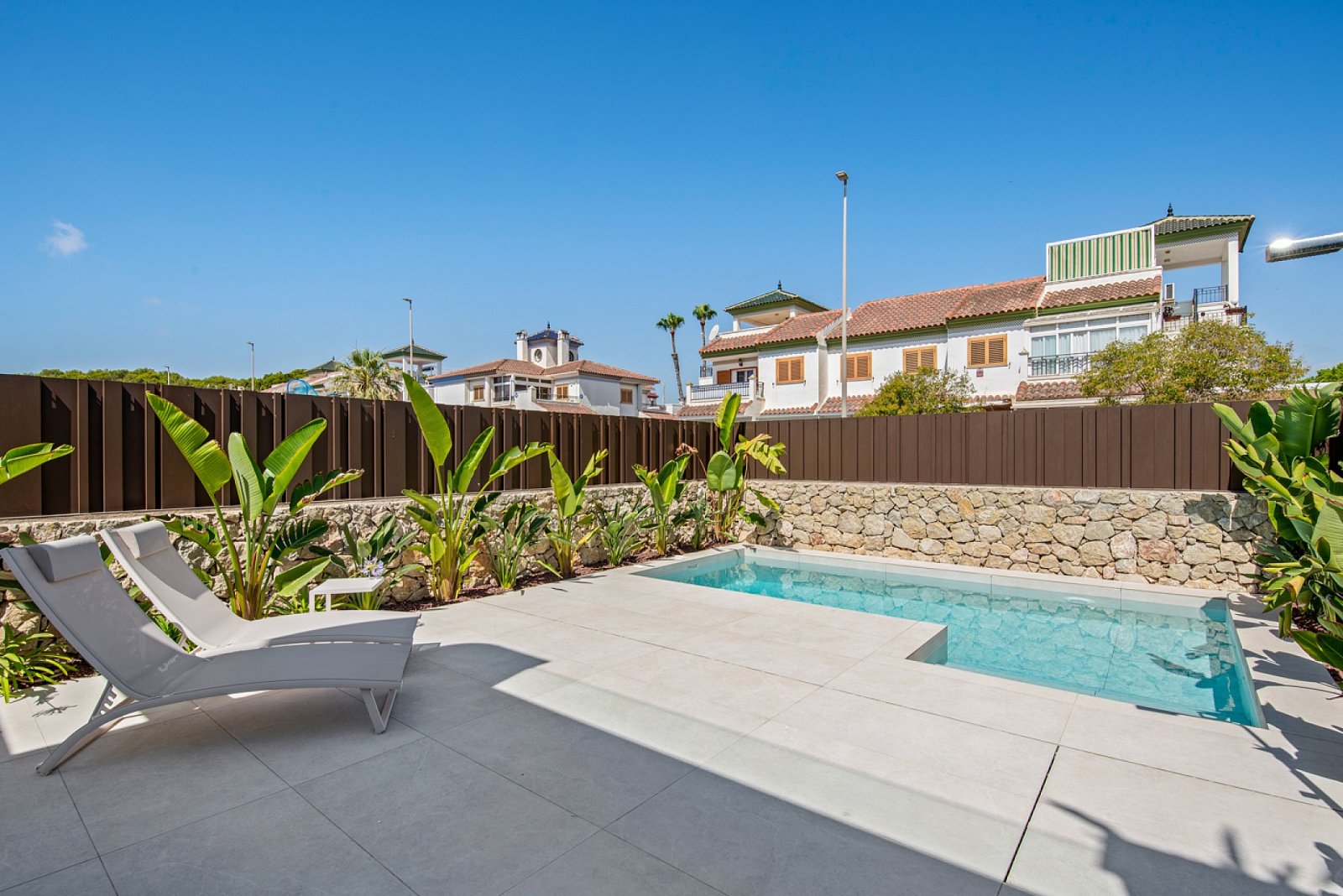 Stilvolle Villen mit Pool