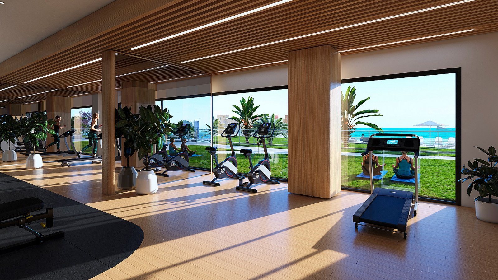 Luxus-Terrassenwohnung mit Panorama-Meerblick