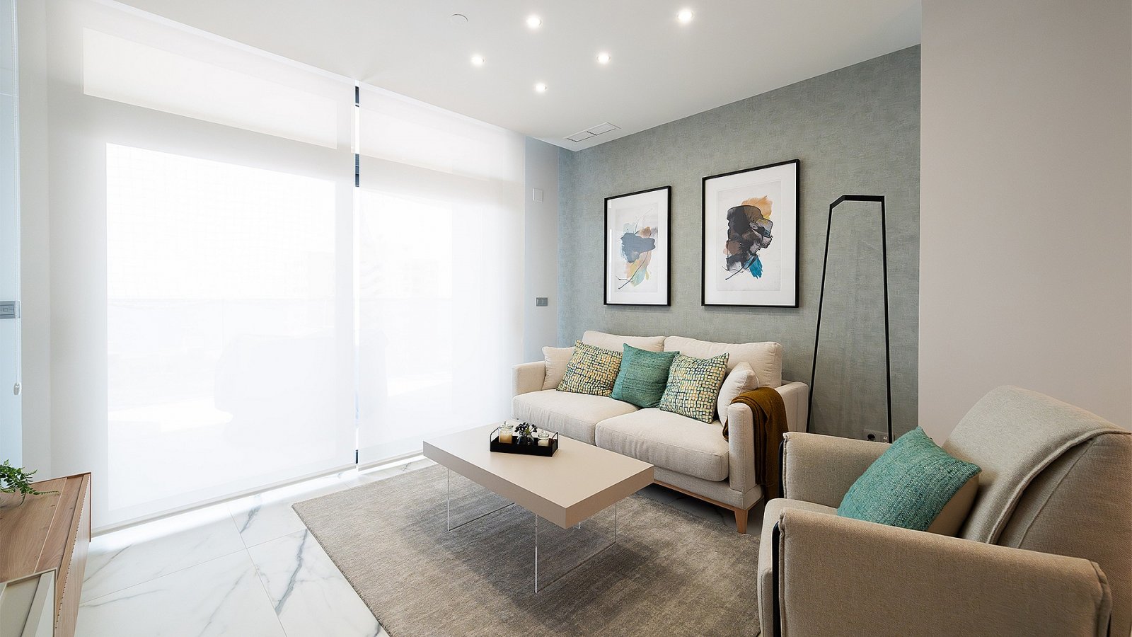 Luxus-Terrassenwohnung mit Panorama-Meerblick