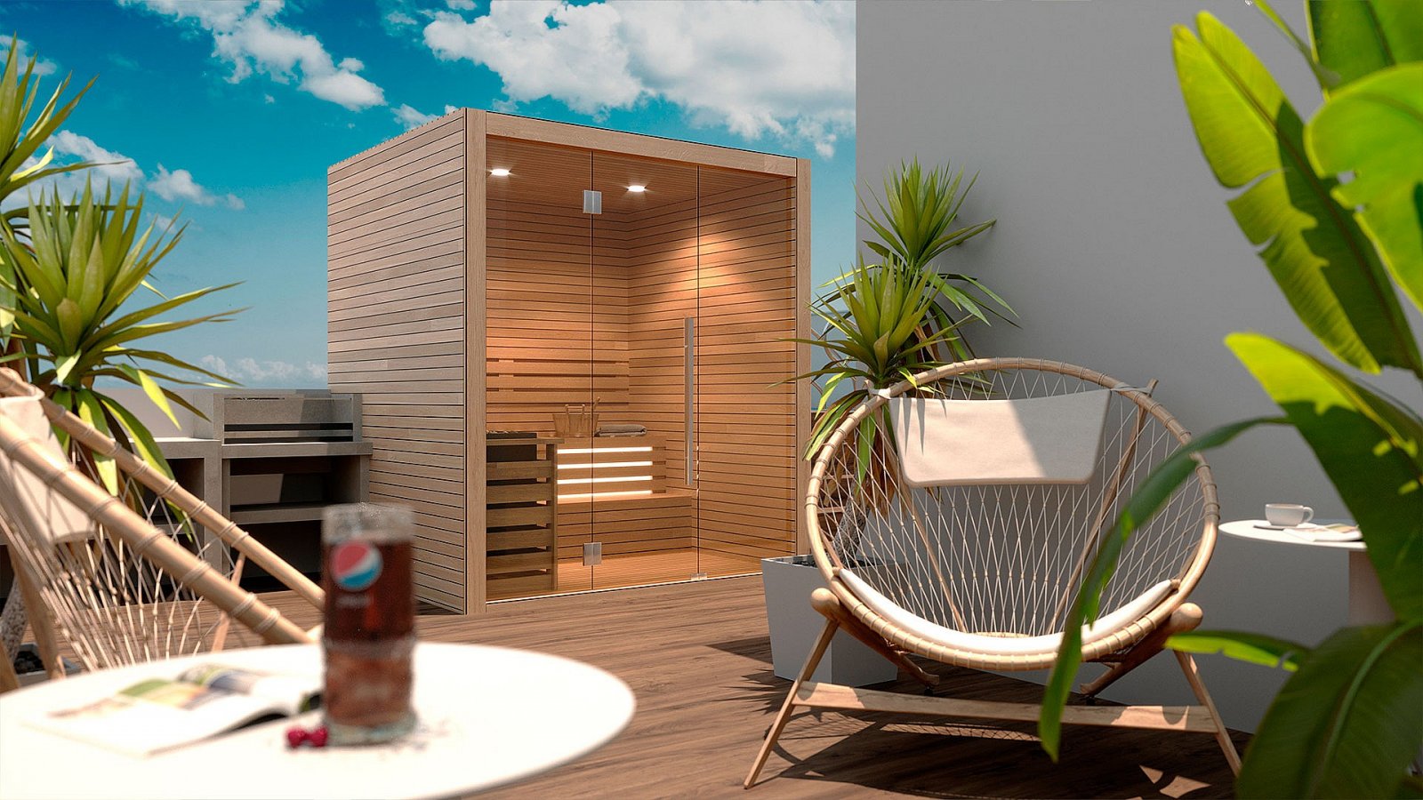 Charmantes 1-Zimmer-Apartment mit Terrasse