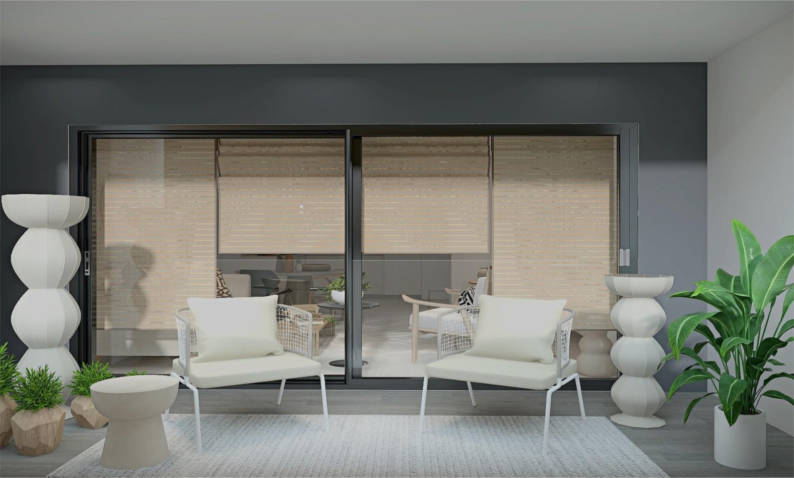 Strandnahes Apartment mit Terrasse & Jacuzzi