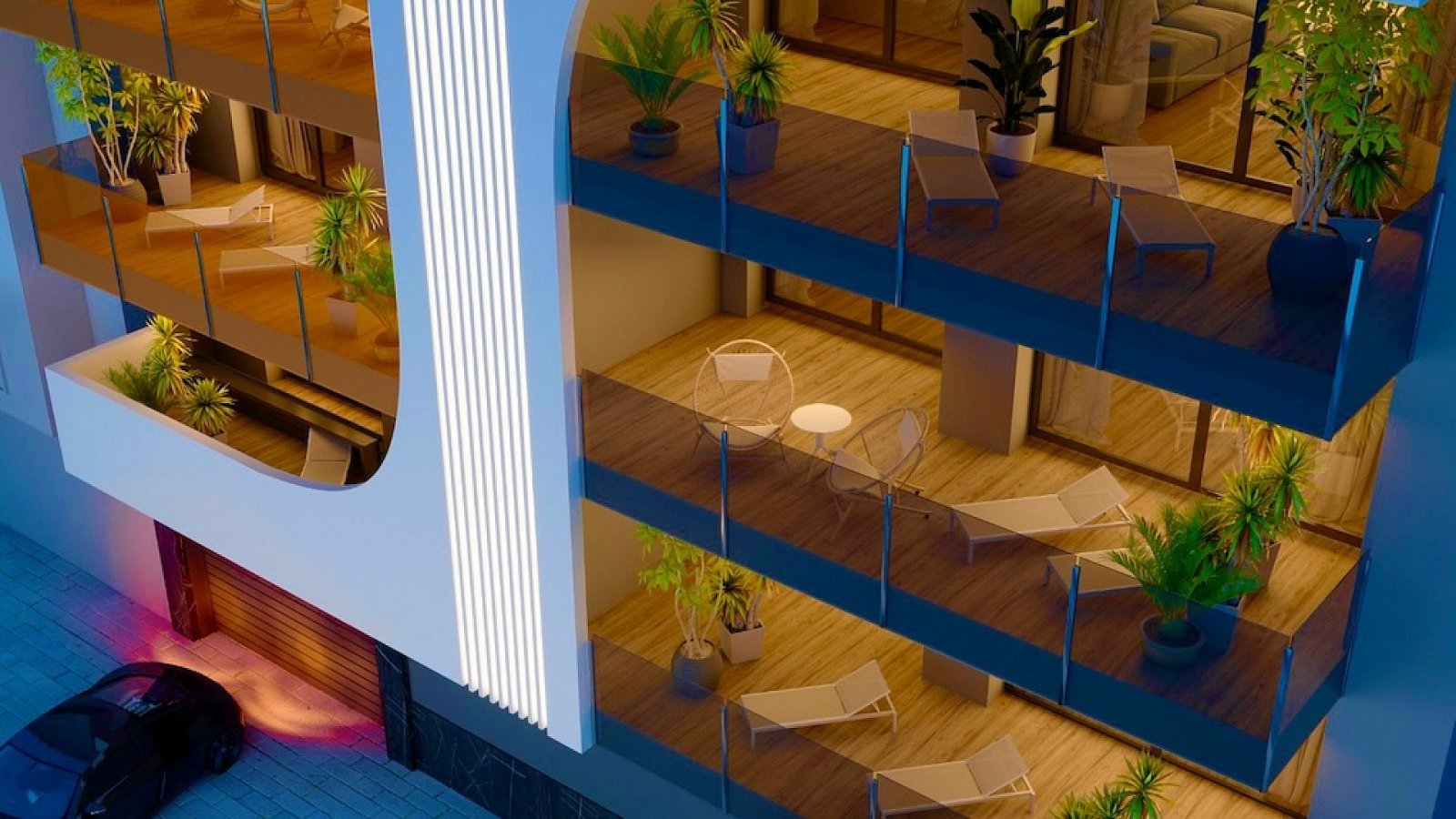 Exklusives Apartment mit 3 Schlafzimmern, Terrasse und Pool