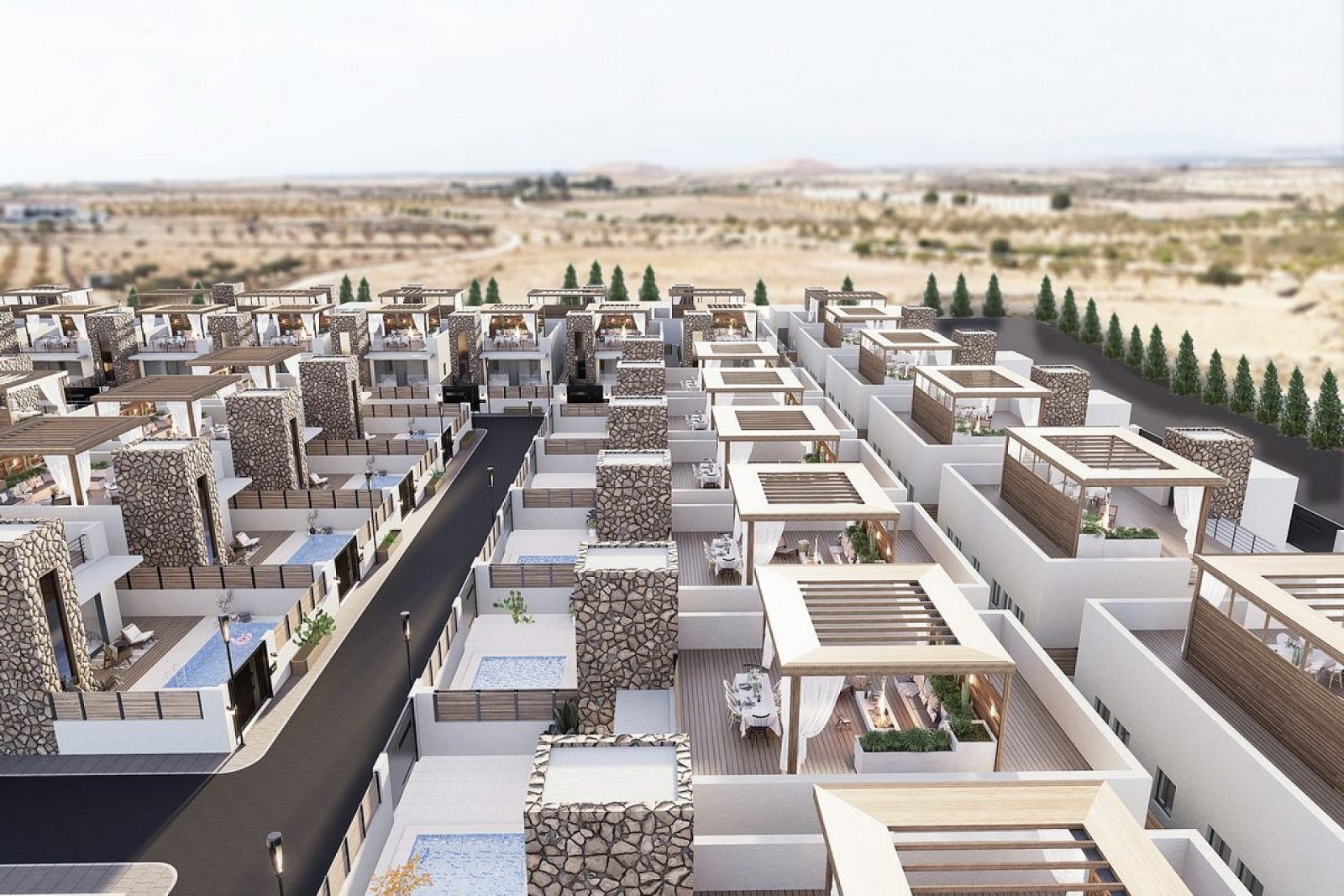 Mediterraner Wohnkomfort mit Pool und Parkplatz