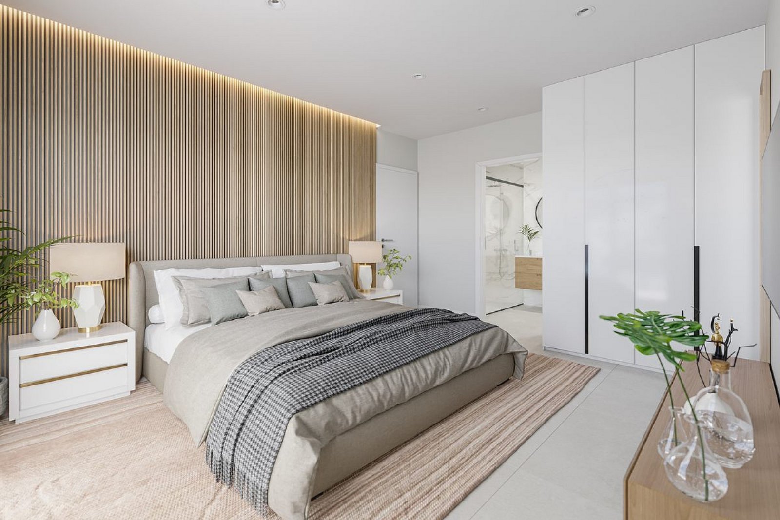 Moderne Gartenwohnung mit Gemeinschaftspool