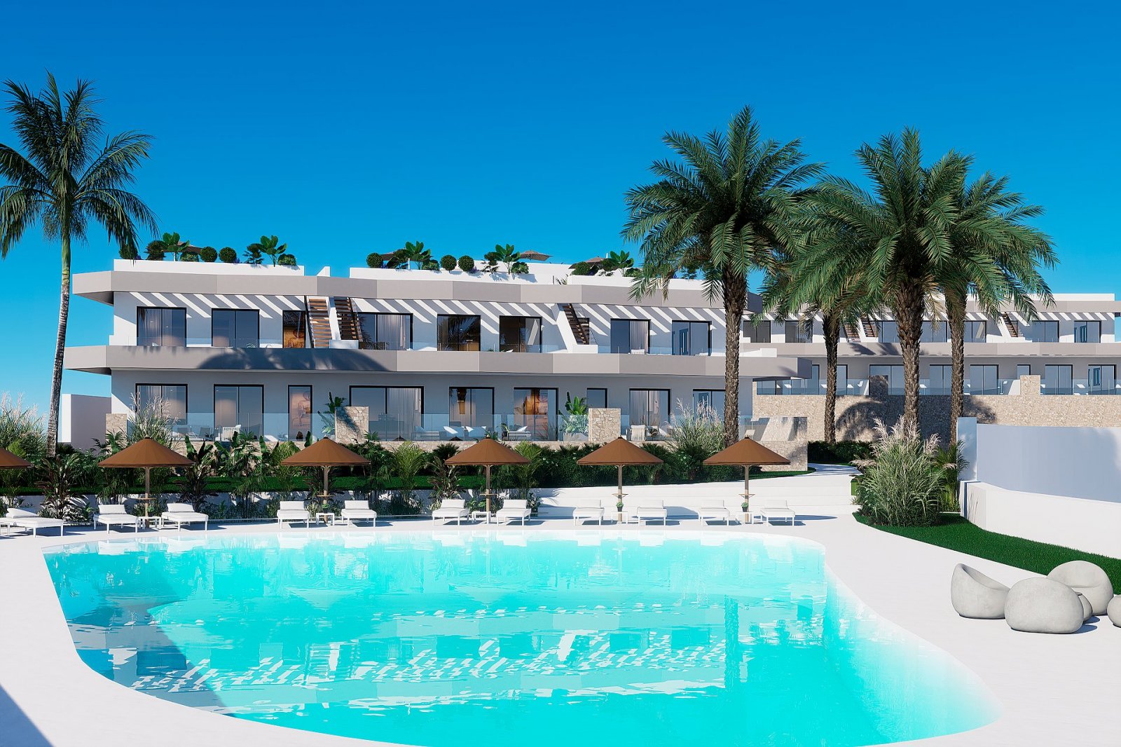 Exklusive Apartments mit Solarium & Pool