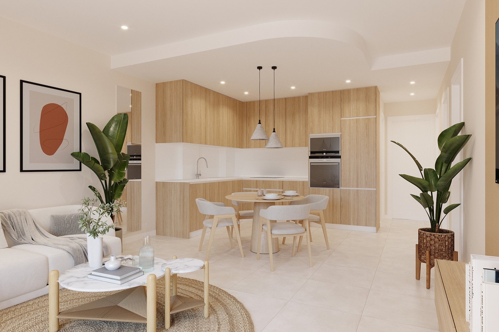 Modernes Apartment mit Garten & Poolparadies