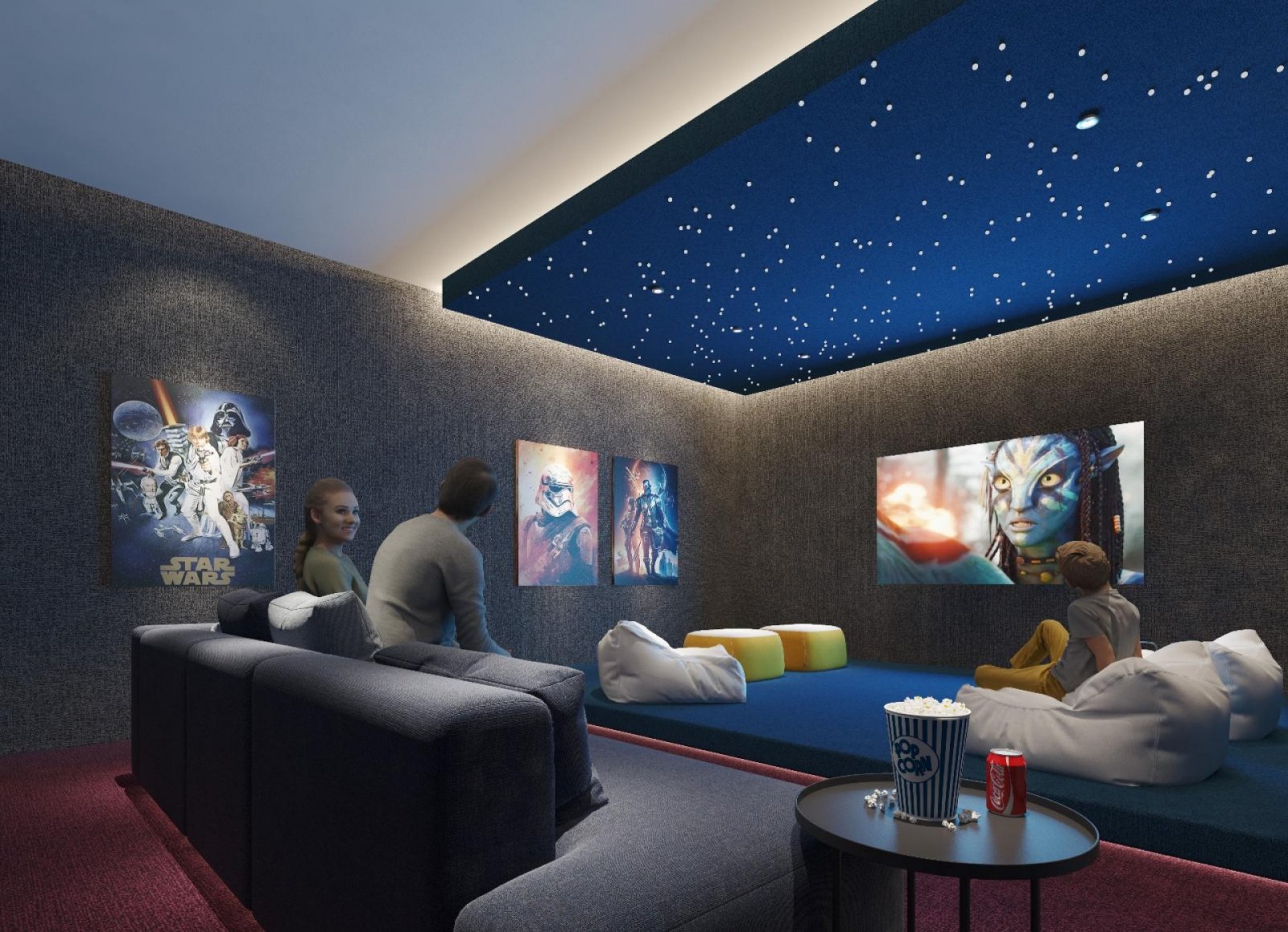 Luxus-Apartments mit Pool, Fitness und Co-Working-Bereich