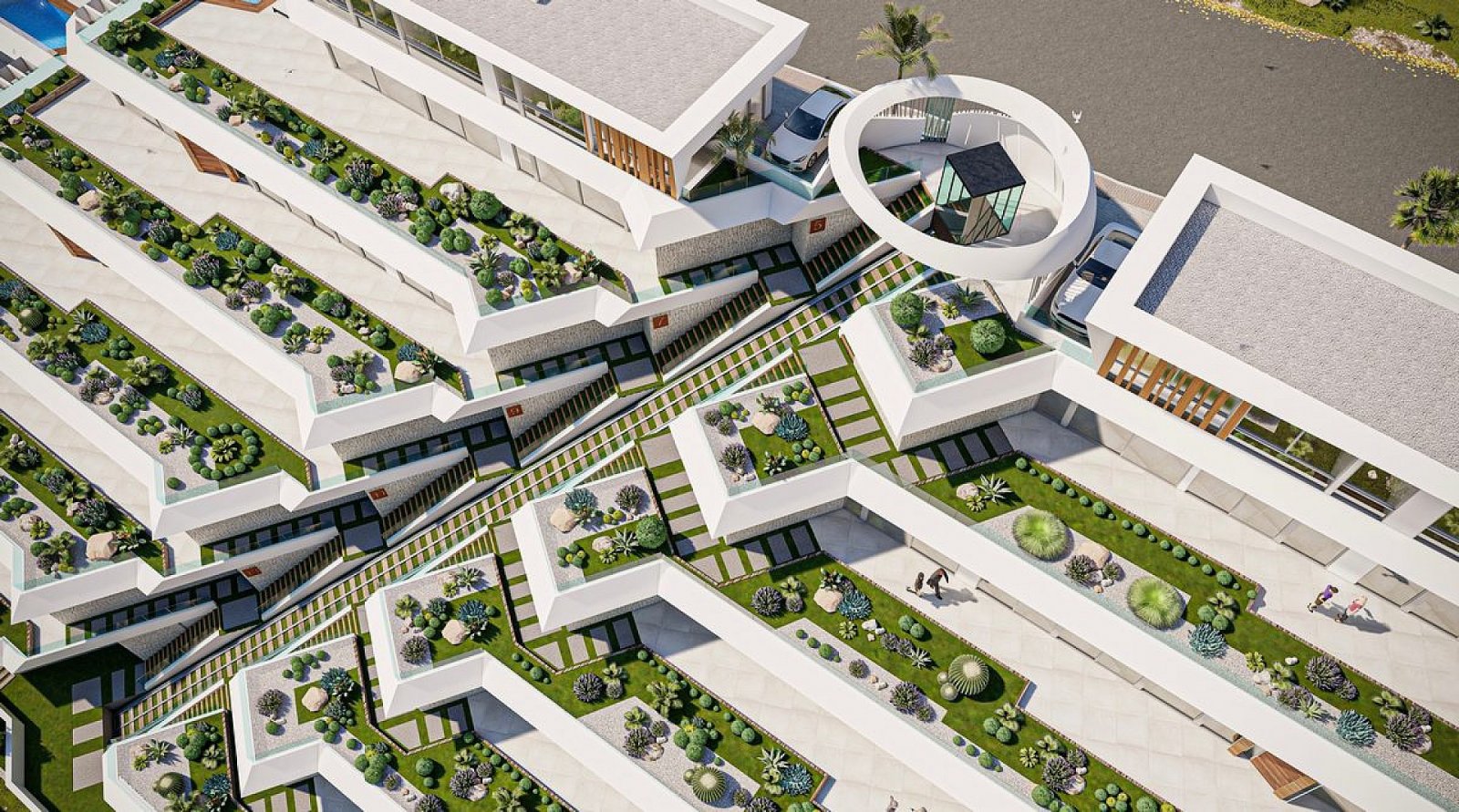 Moderne Luxusvilla mit privatem Pool und Terrasse