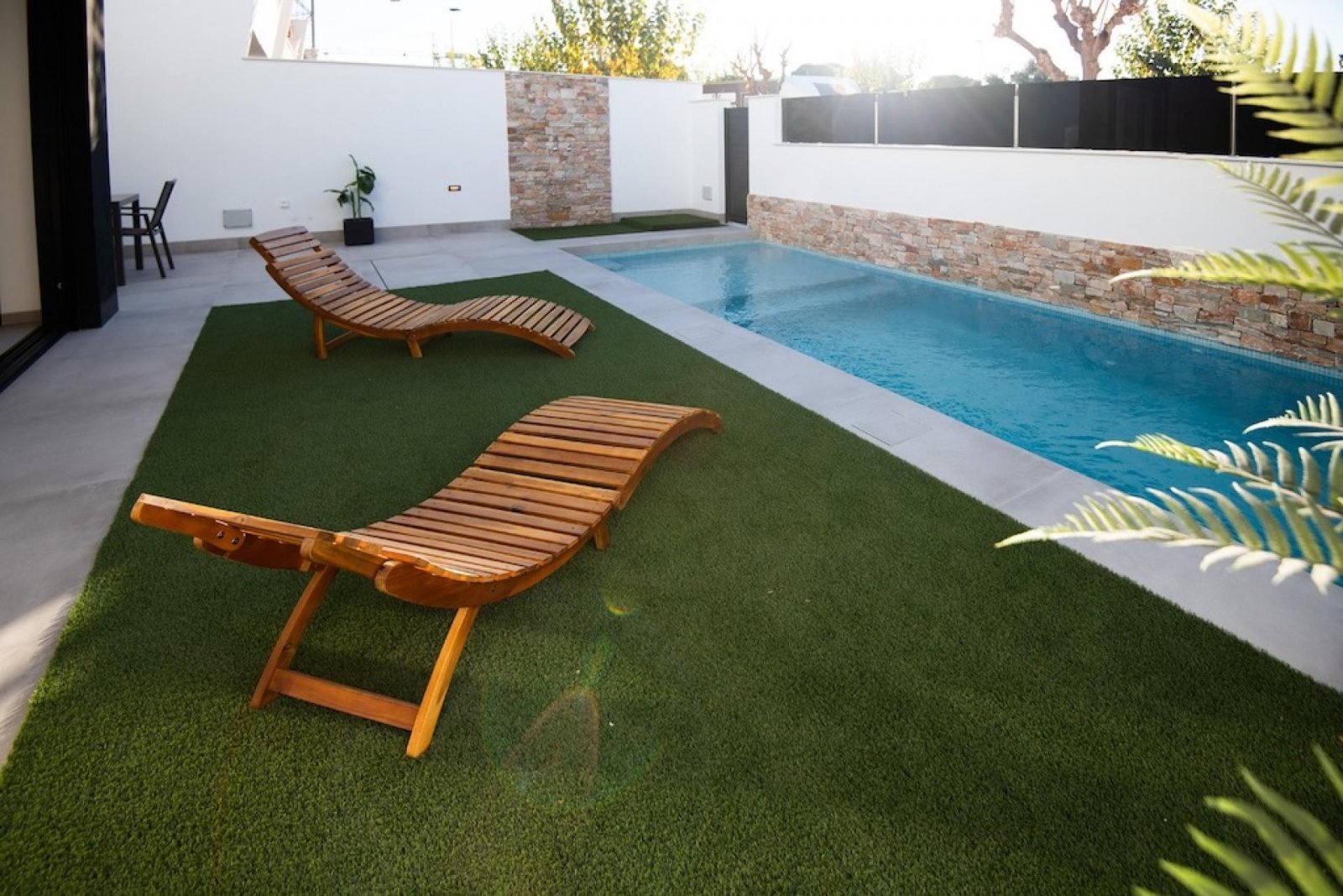 Moderne Villa mit Garten, Pool und Garage nahe Mar Menor