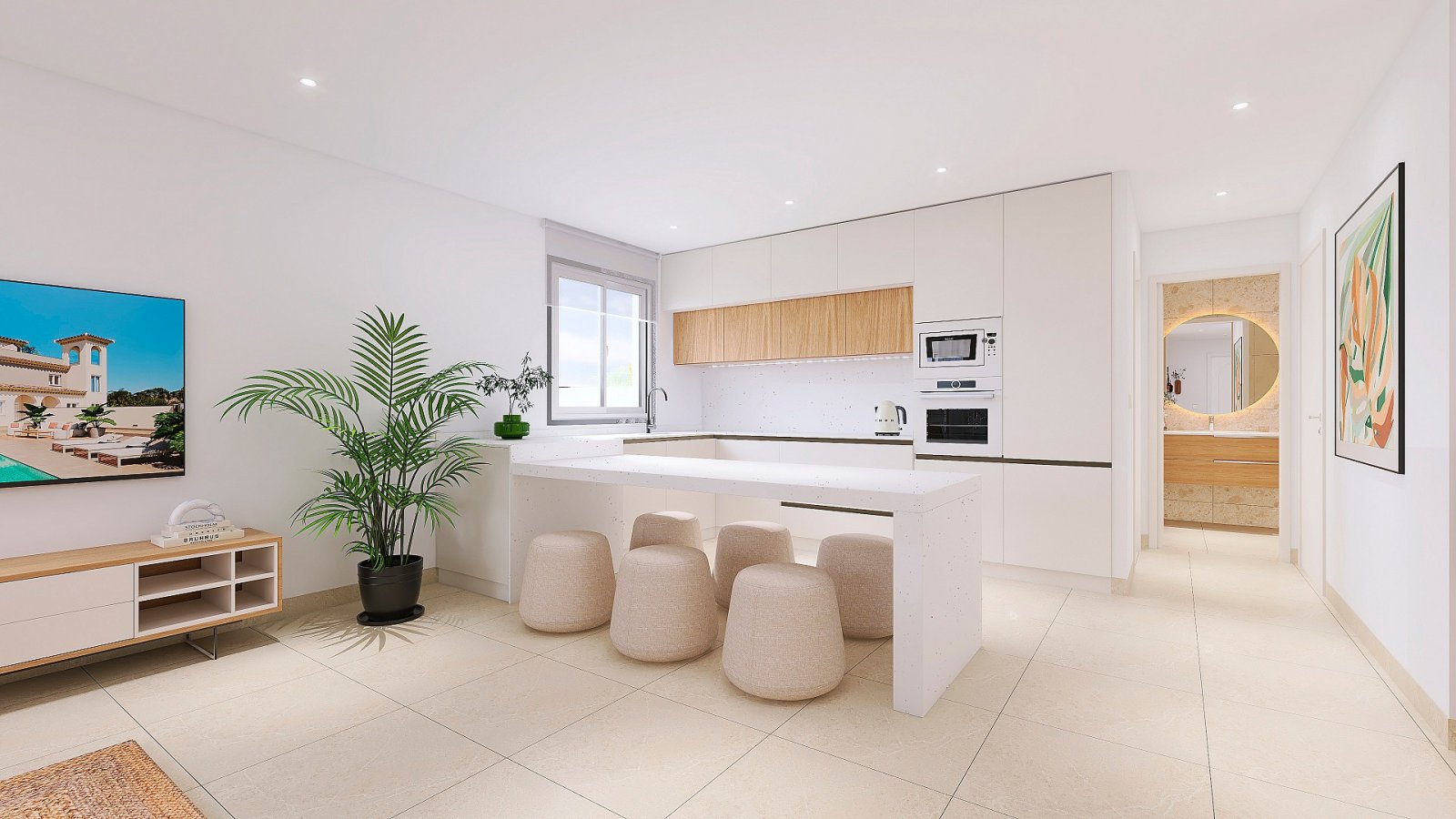 Stilvolle Familienvilla mit 4 Schlafzimmern – Privatsphäre, Garage & Pooloption