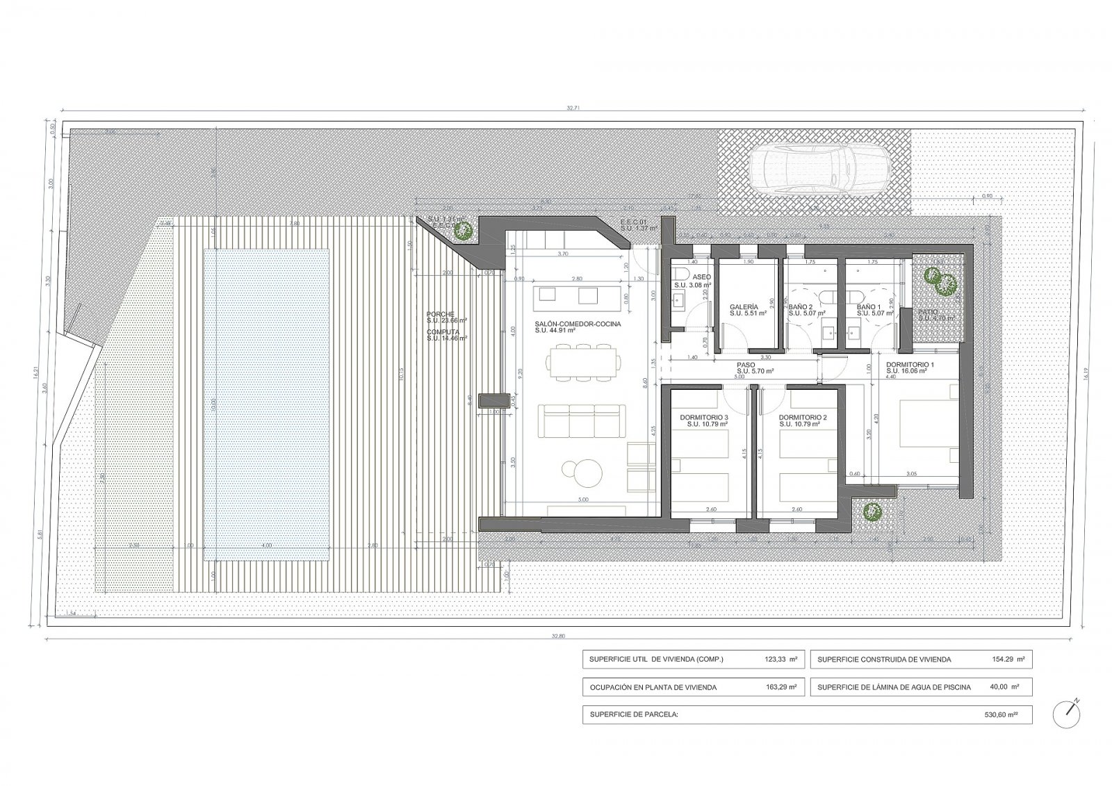 Exklusive Neubauvilla mit Pool und Solarium