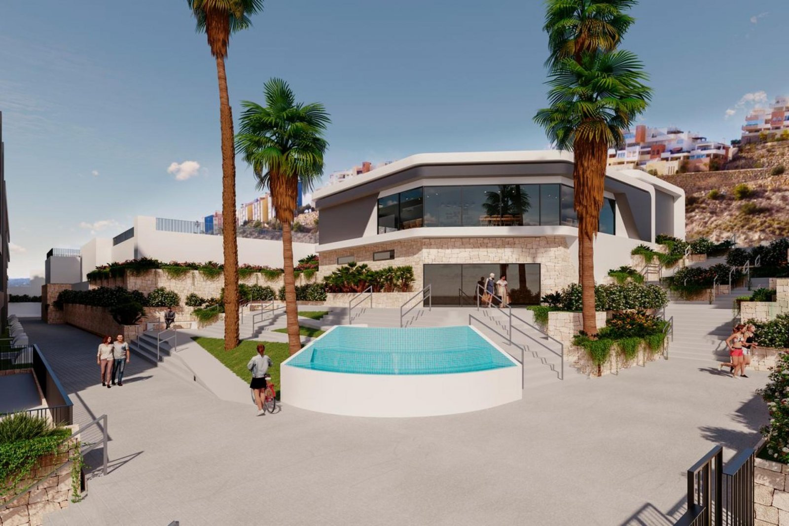 Sonniges Apartment mit Garten und Pool