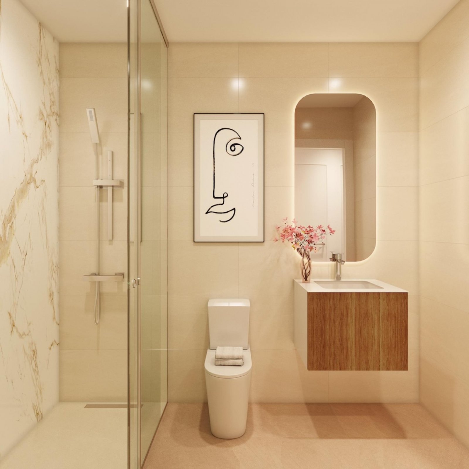 Stilvolles Apartment mit Gemeinschaftspool und Garten