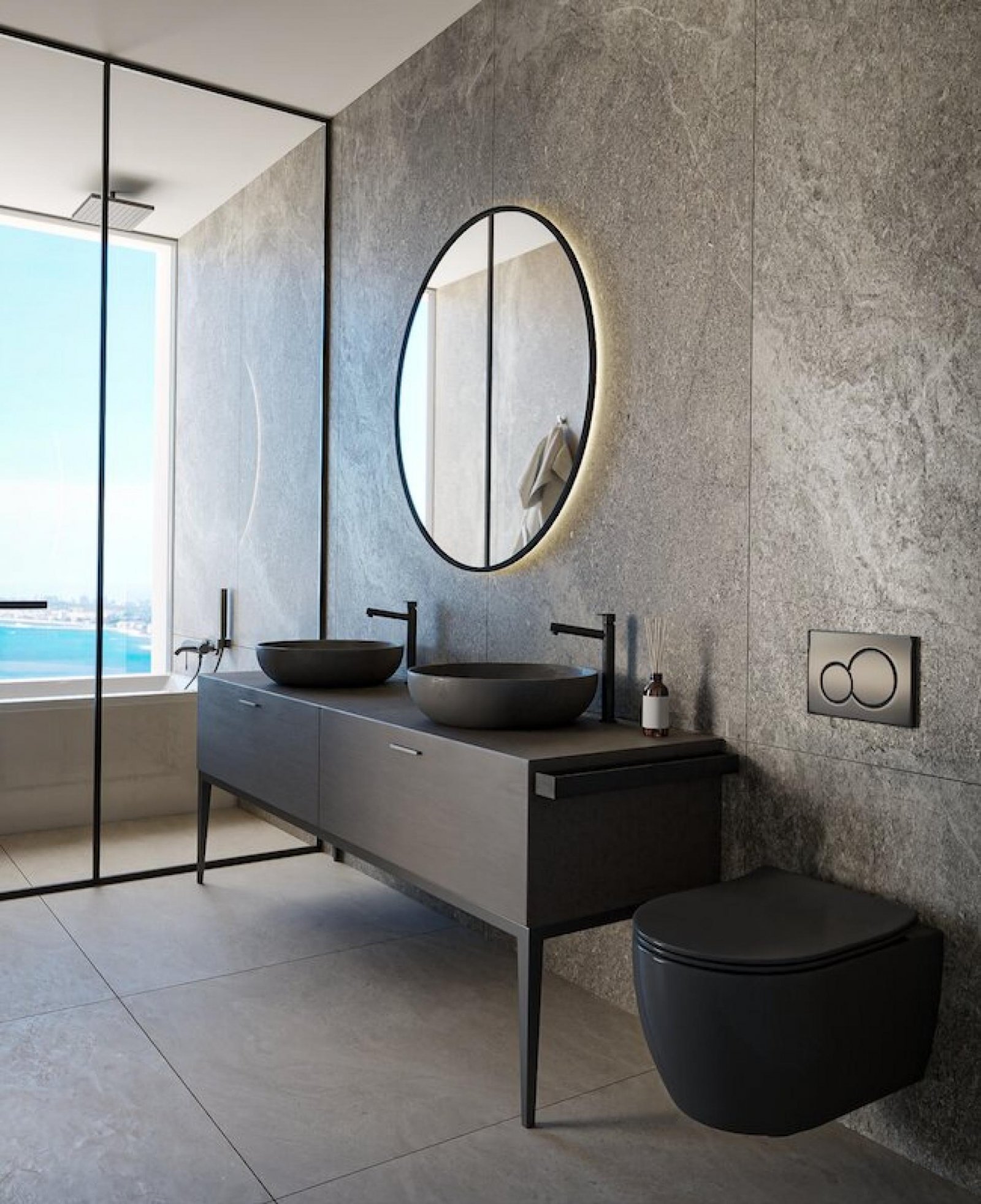 Designvilla in Altea mit Infinity-Pool und Meerblick