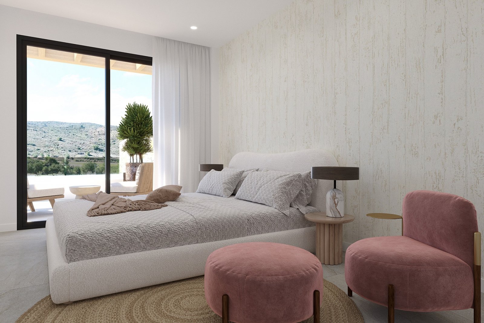 Exklusive Reihenhausvilla mit privatem Pool und Parkplatz