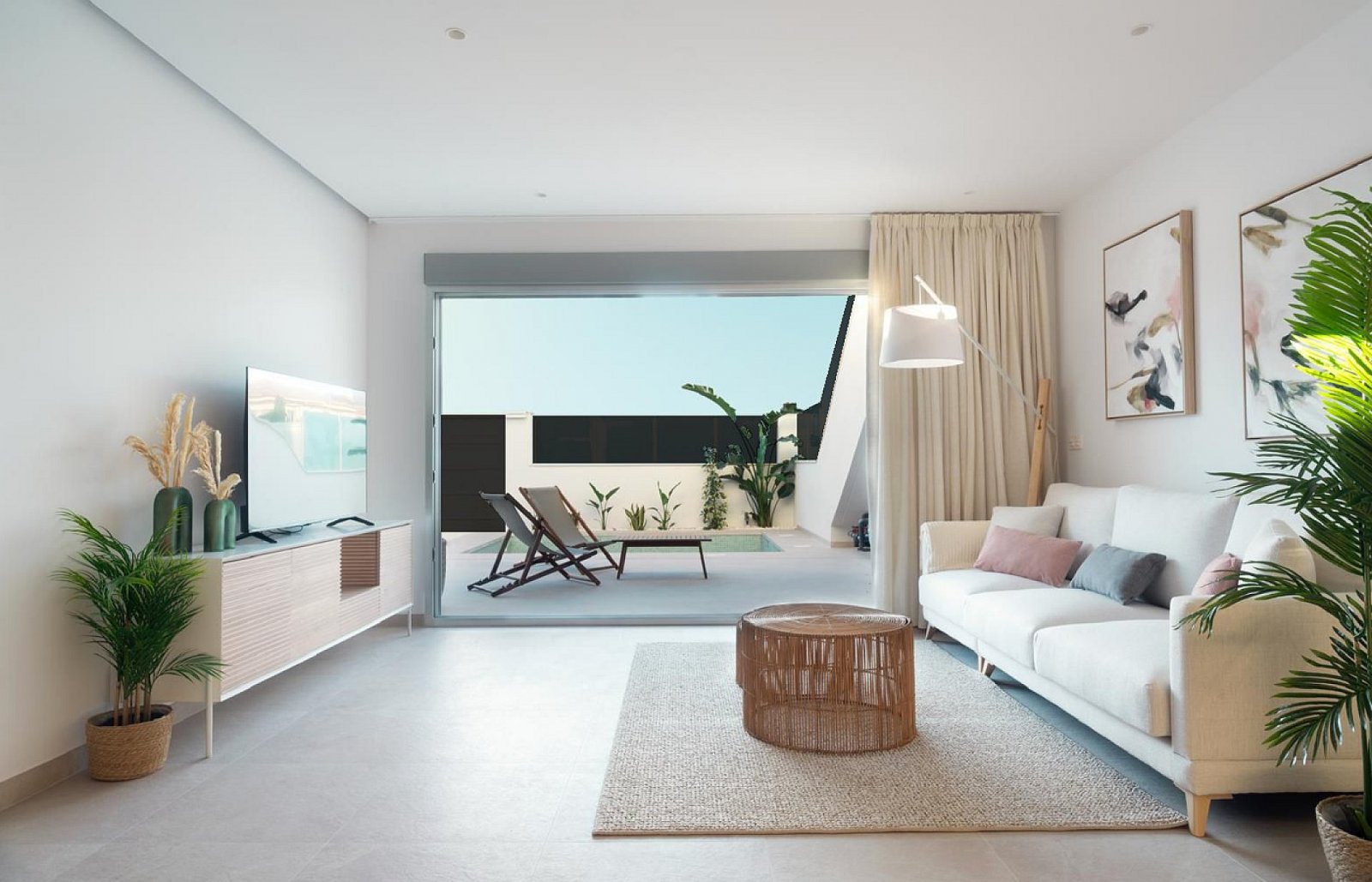 Exklusive Apartments mit Solarium, Pool & 3 Schlafzimmern