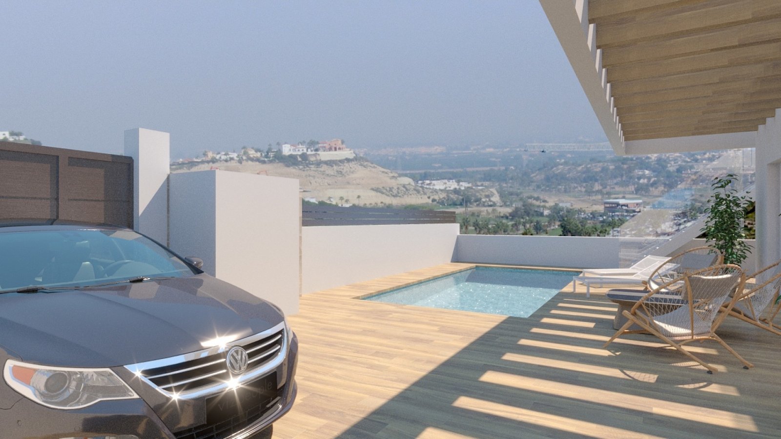 Exklusive Villa mit Pool & Golfblick