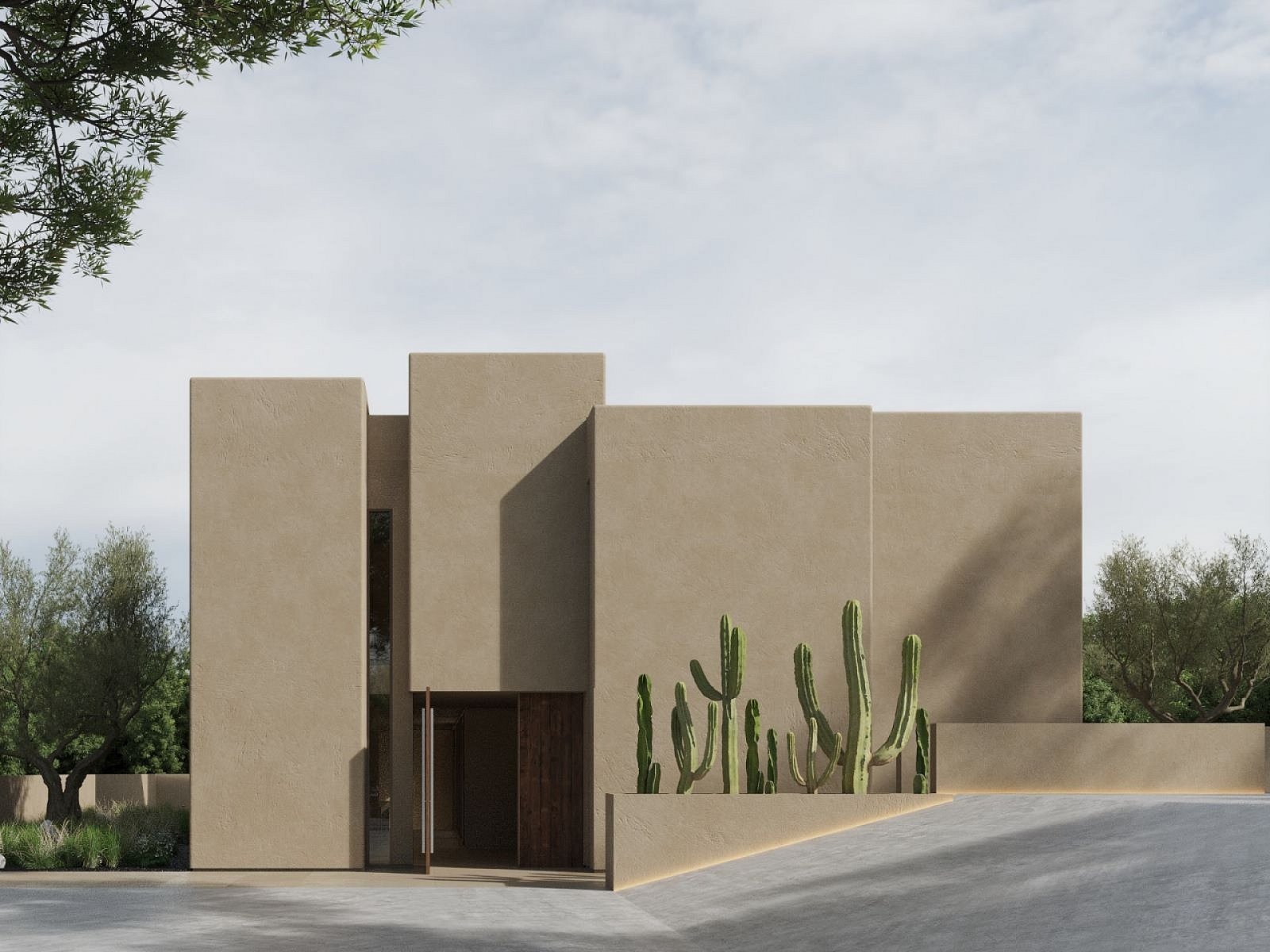 Moderne Designer-Villa mit Panorama-Meerblick und Privatpool